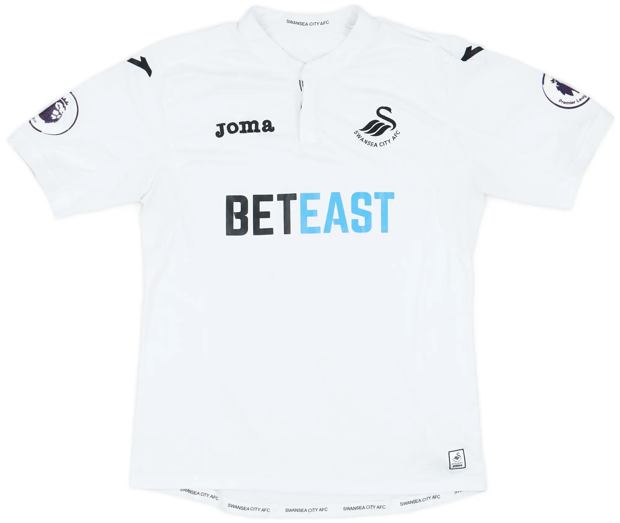 Joma 2016-17 Swansea Home Shirt - 6/10 - (L)