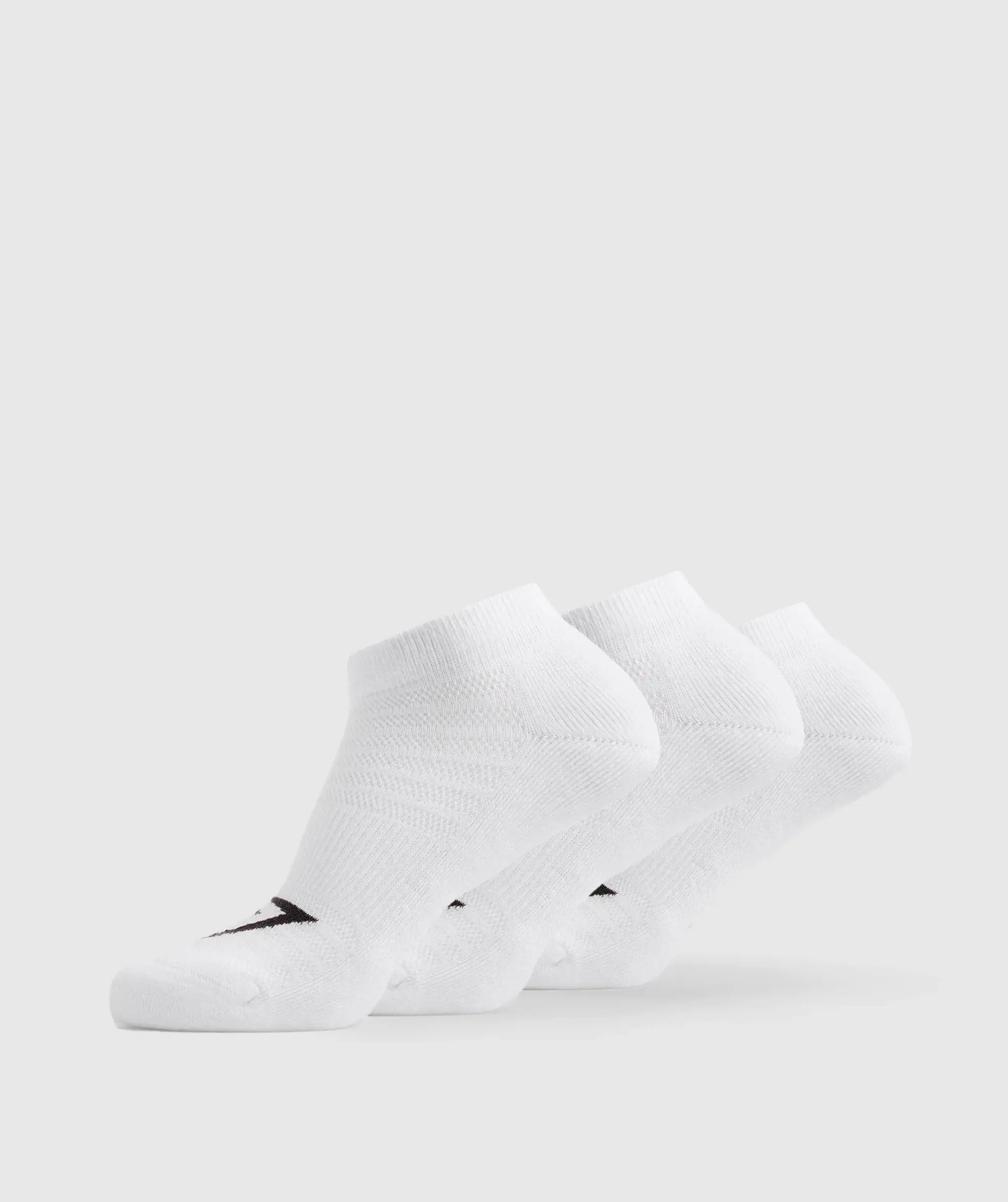 Gymshark Ankle Socks 3pk - White