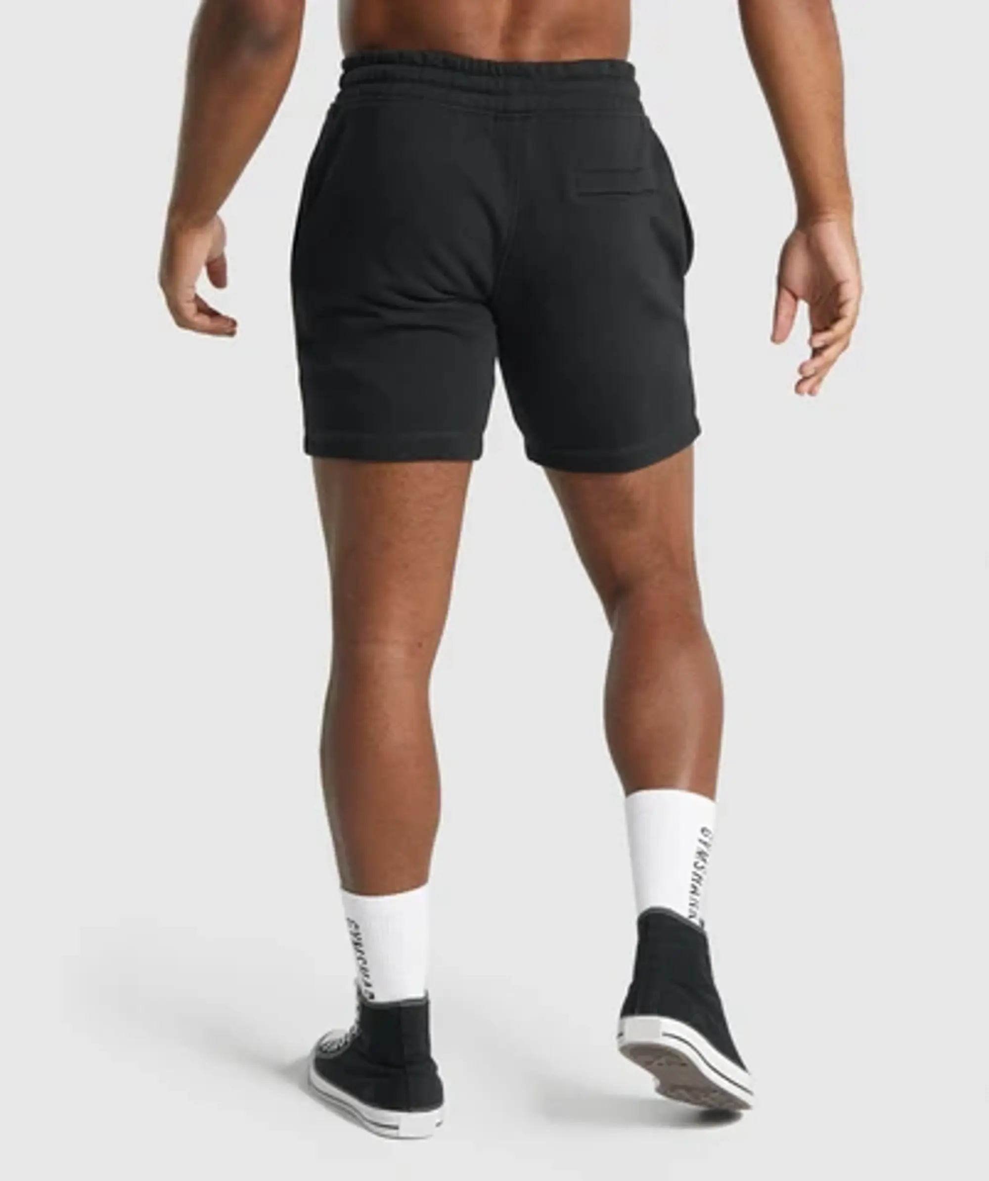 Gymshark Crest Shorts - Black