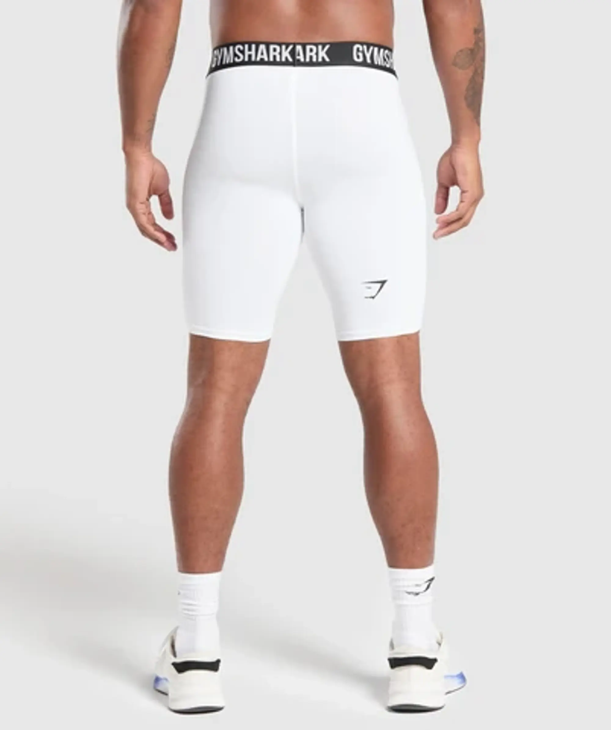 Gymshark Element Baselayer Shorts - White