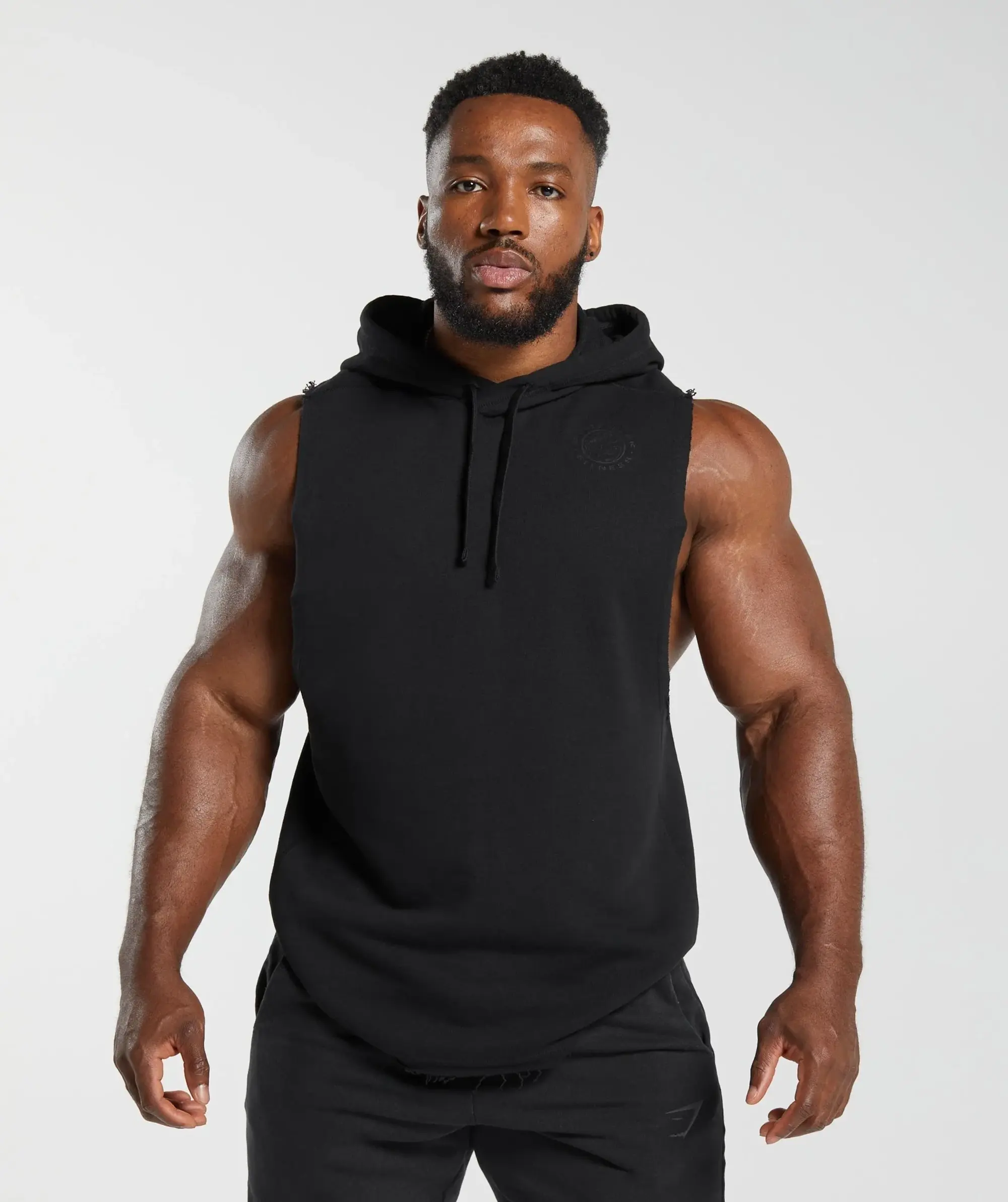 Gymshark Legacy Drop Arm Hoodie - Black