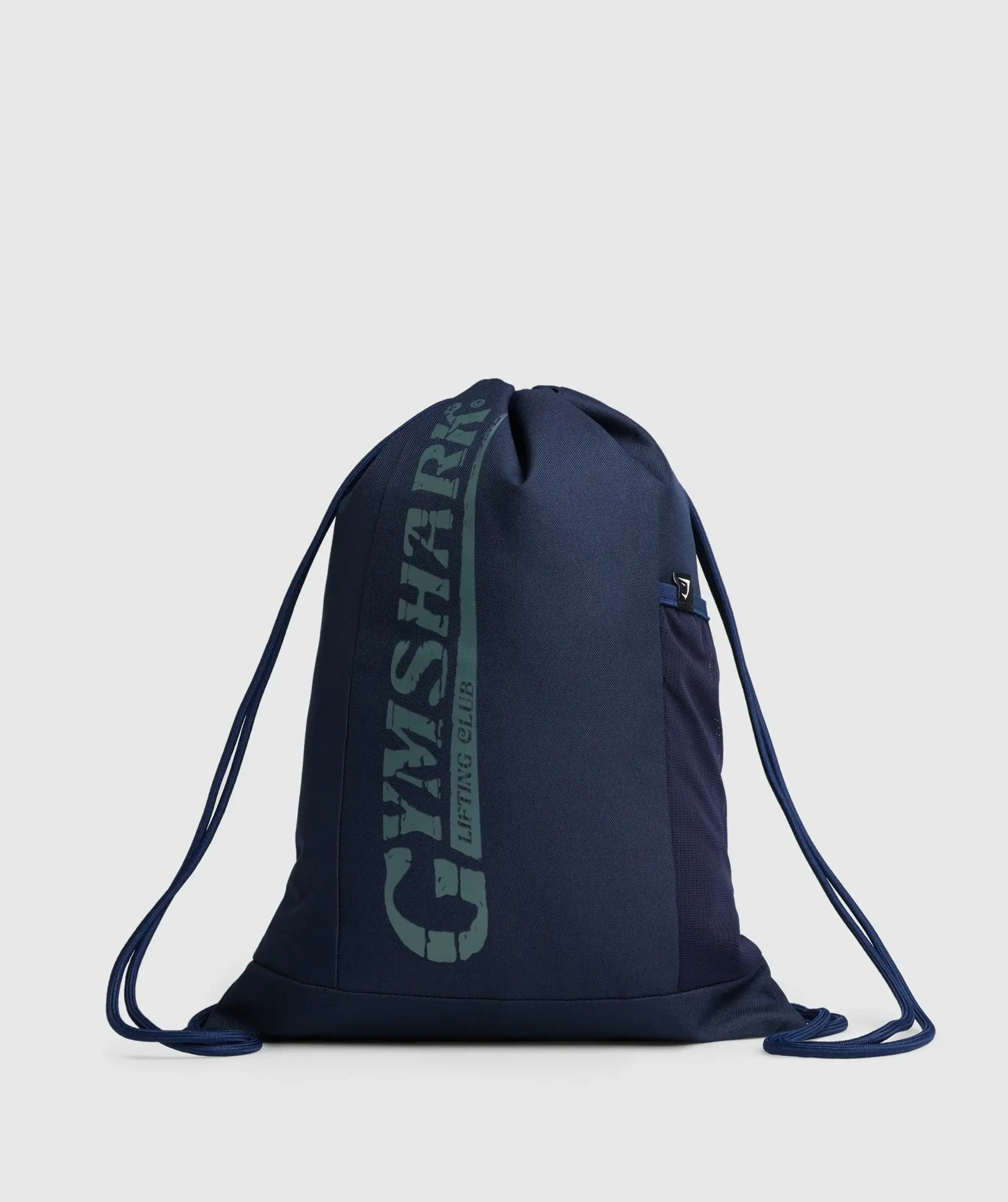 Gymshark Graphic Sharkhead Gymsack - Navy