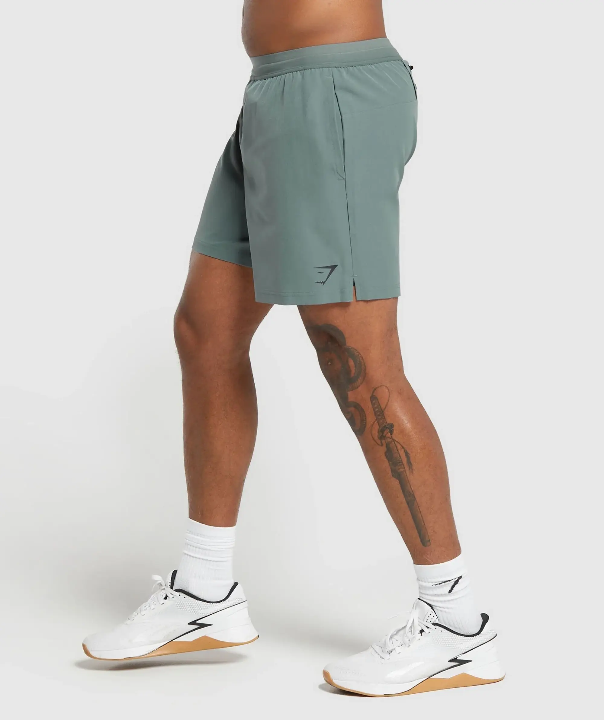 Gymshark Land to Water 6 Shorts - Cargo Teal