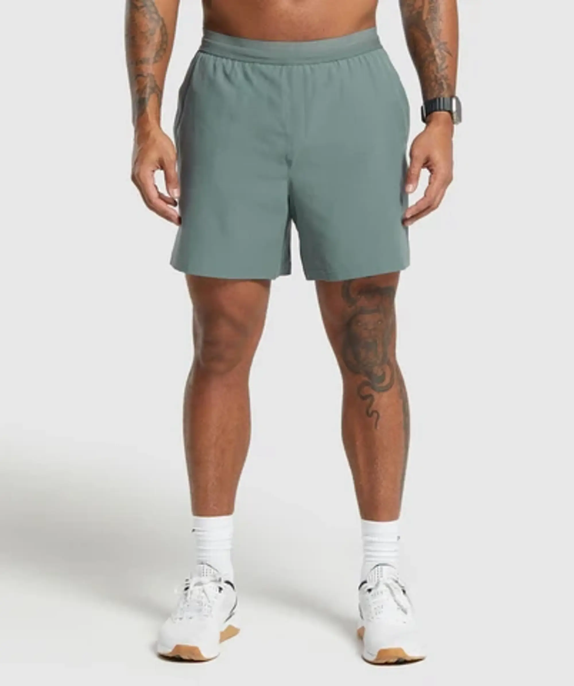 Gymshark Land to Water 6 Shorts - Cargo Teal