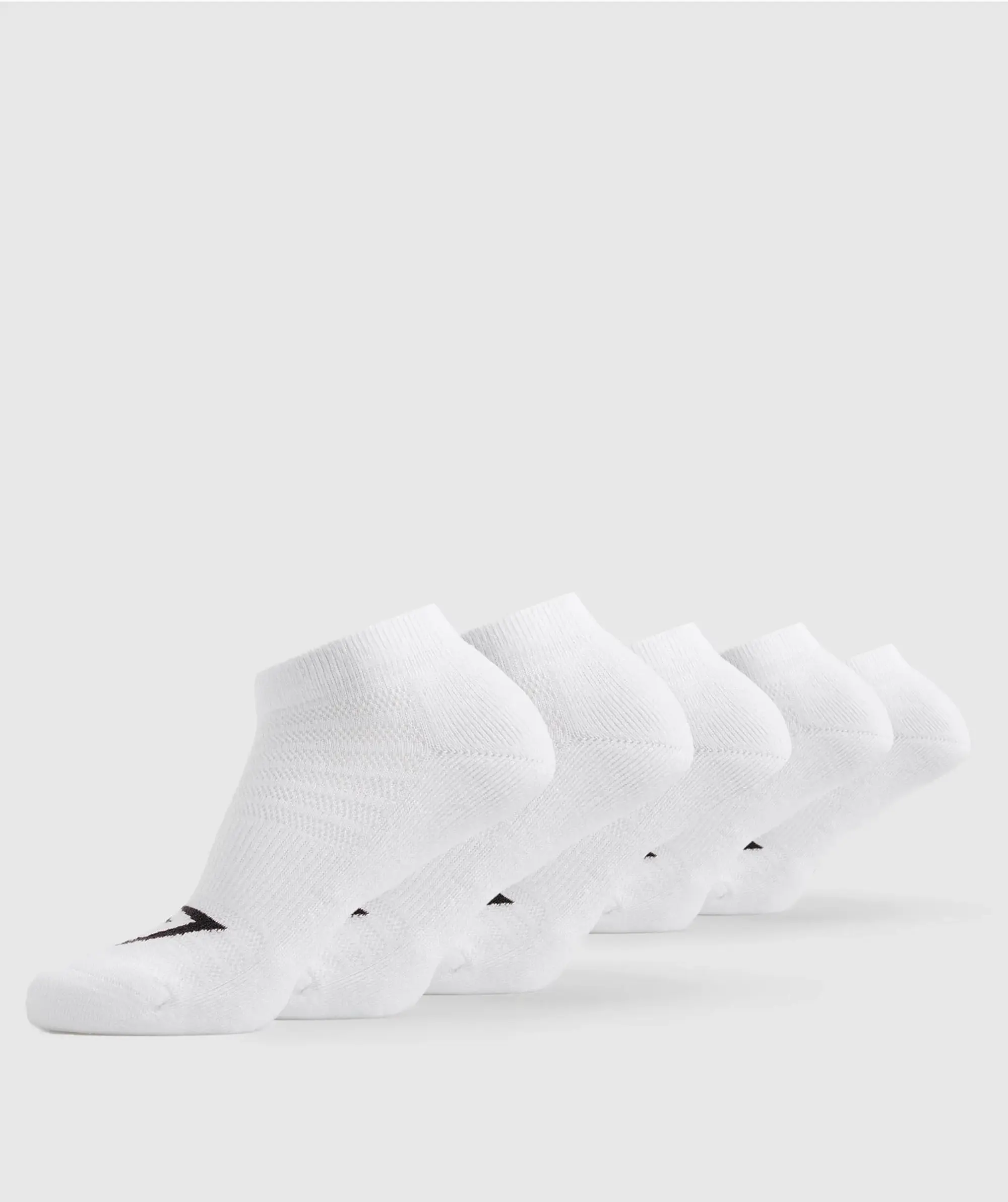 Gymshark Ankle Socks 5pk - White