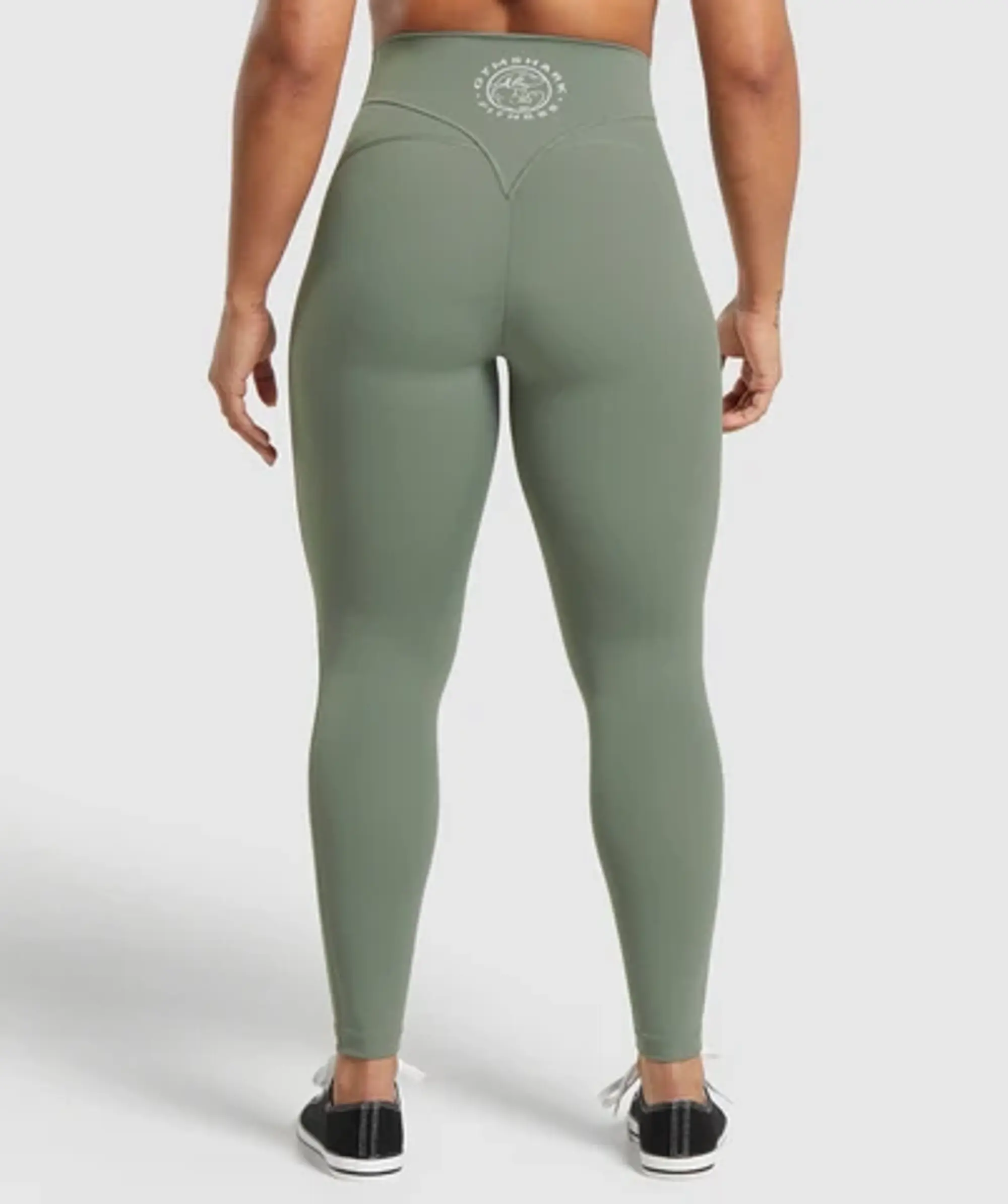 Gymshark Legacy Short Leggings - Unit Green