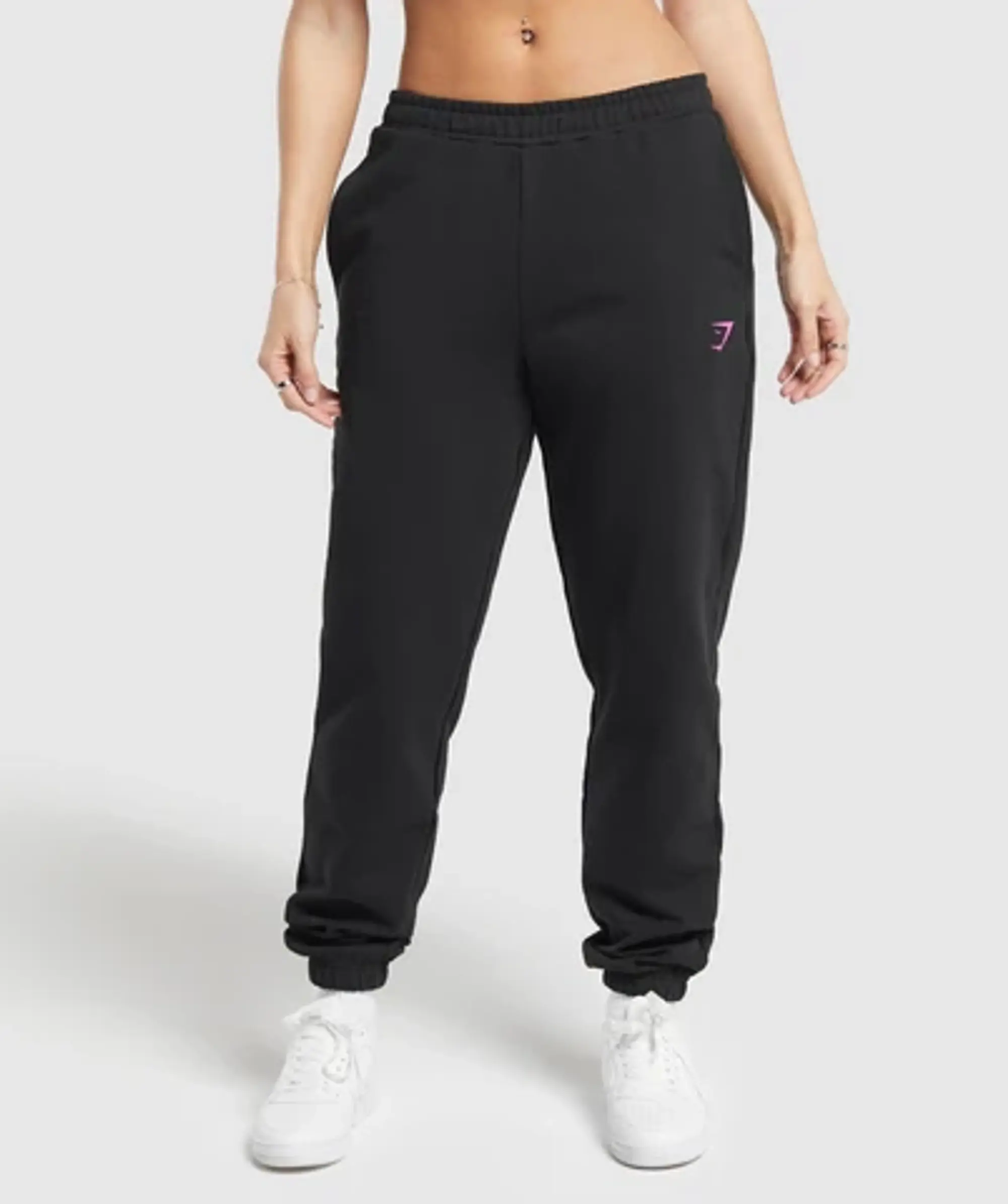 Gymshark Tattoo Joggers - Black