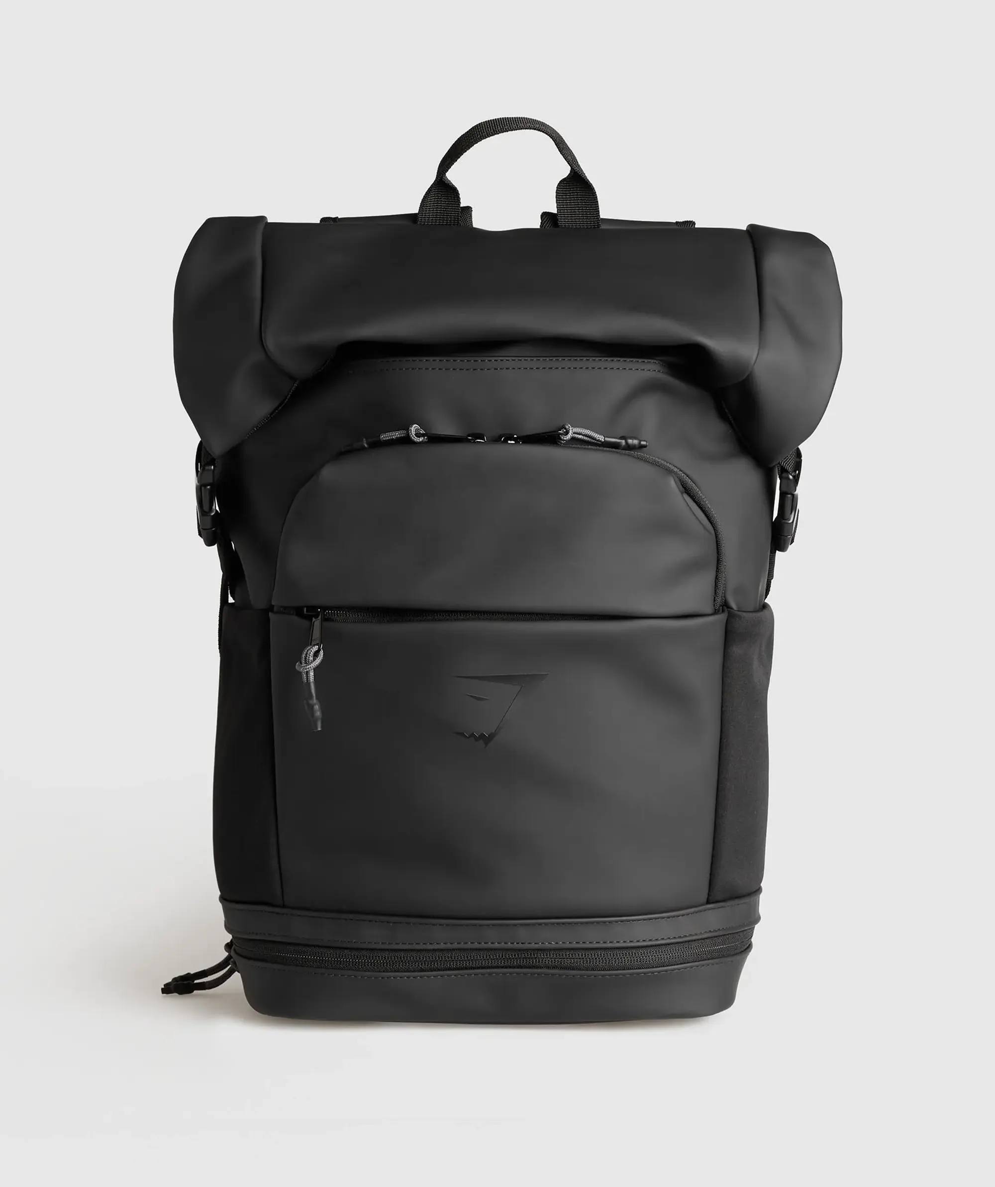 Sleek black backpack on sale