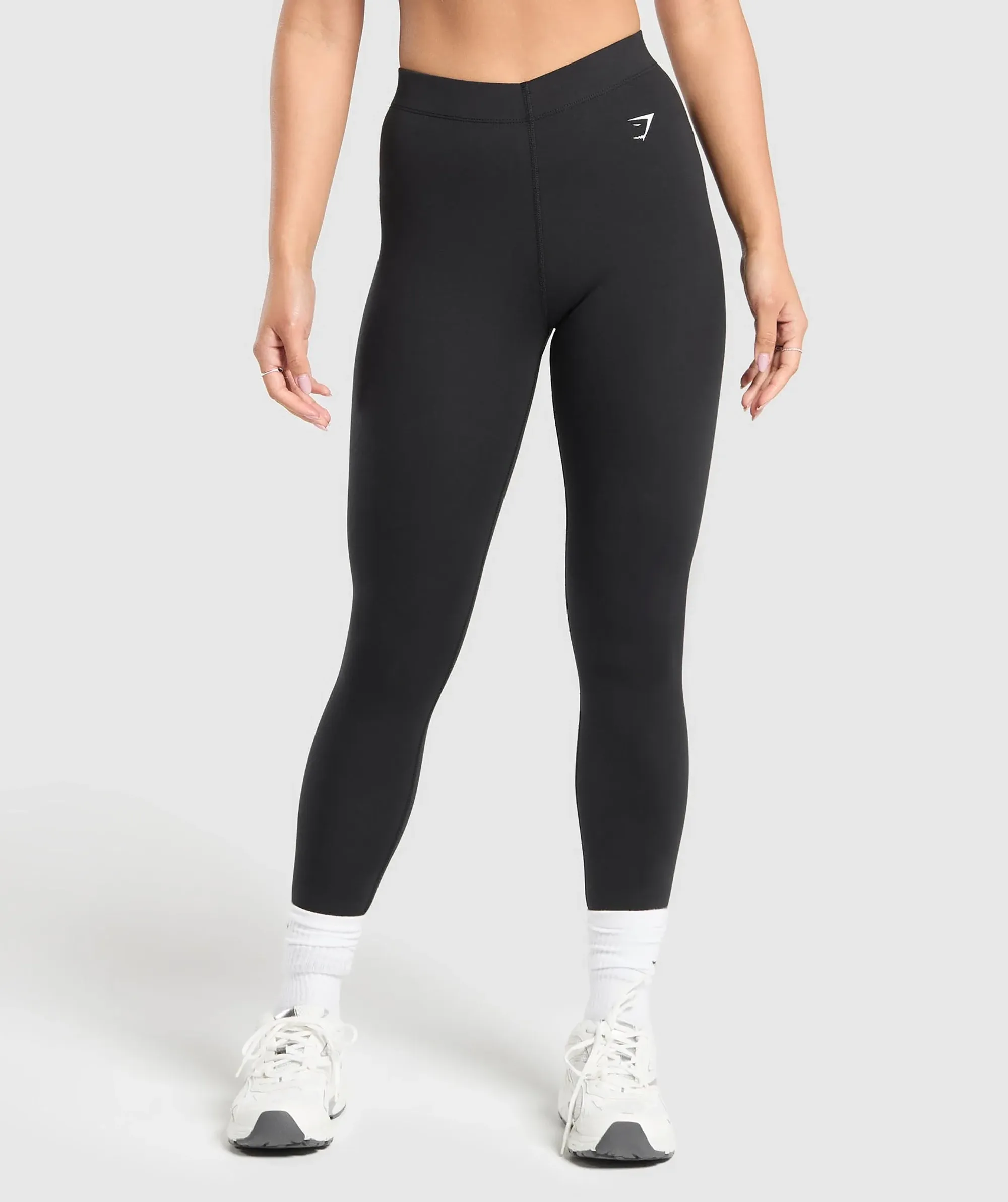 Gymshark Cotton Leggings Black 5063167356309
