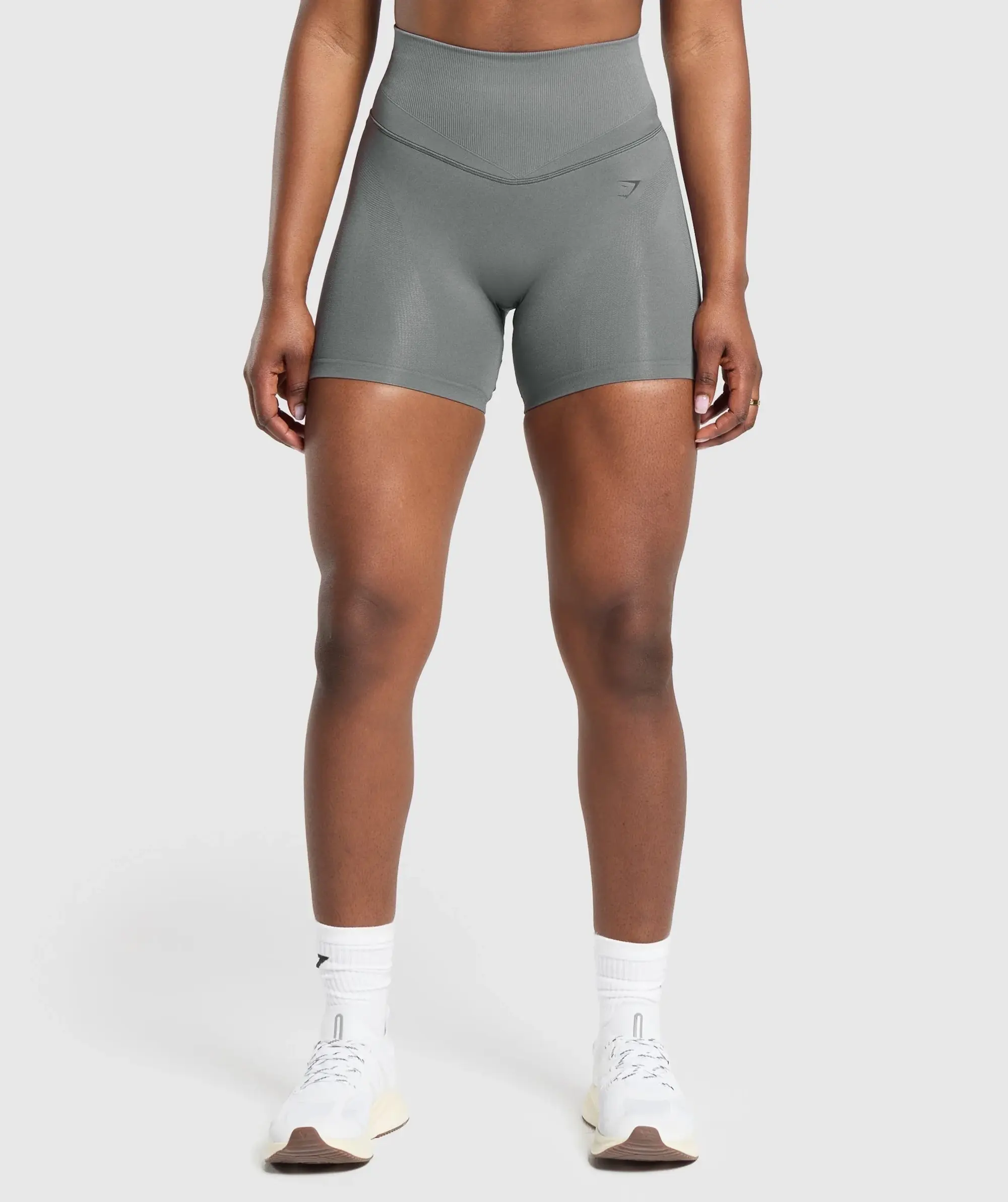 Gymshark Activate Seamless Shorts - Brushed Grey