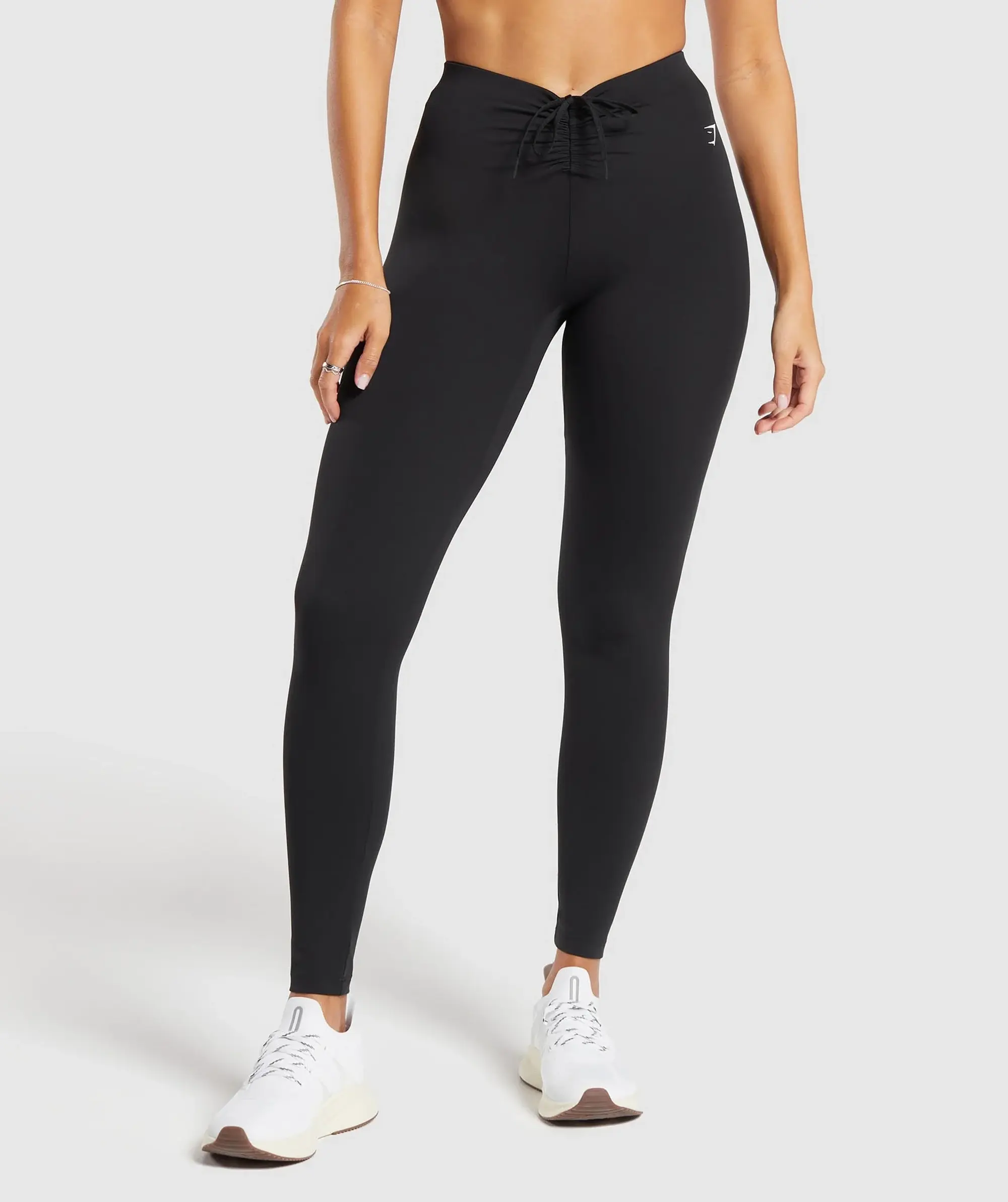 Gymshark Ruche Leggings - Black