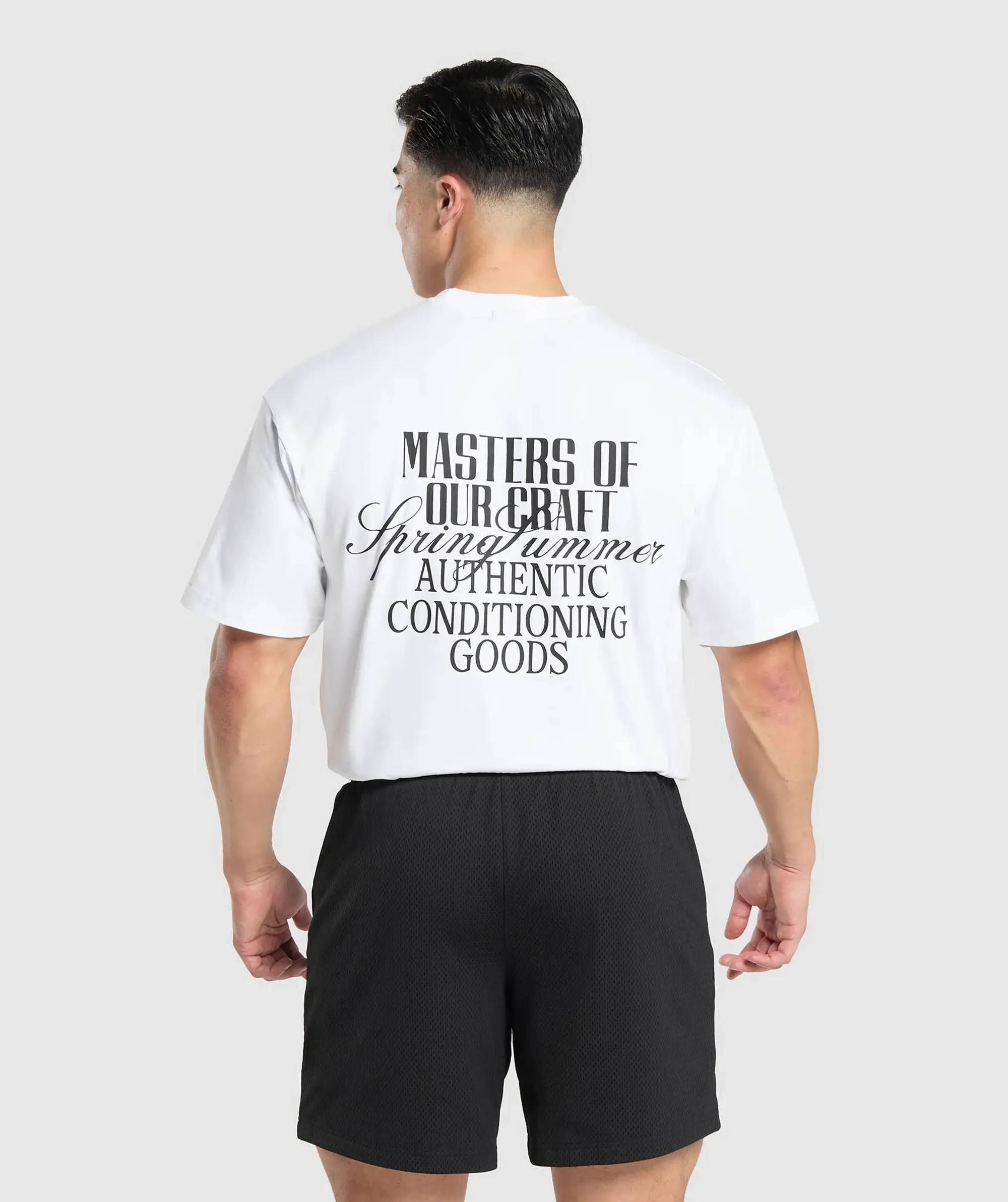 Gymshark Master of our Craft T-Shirt - White