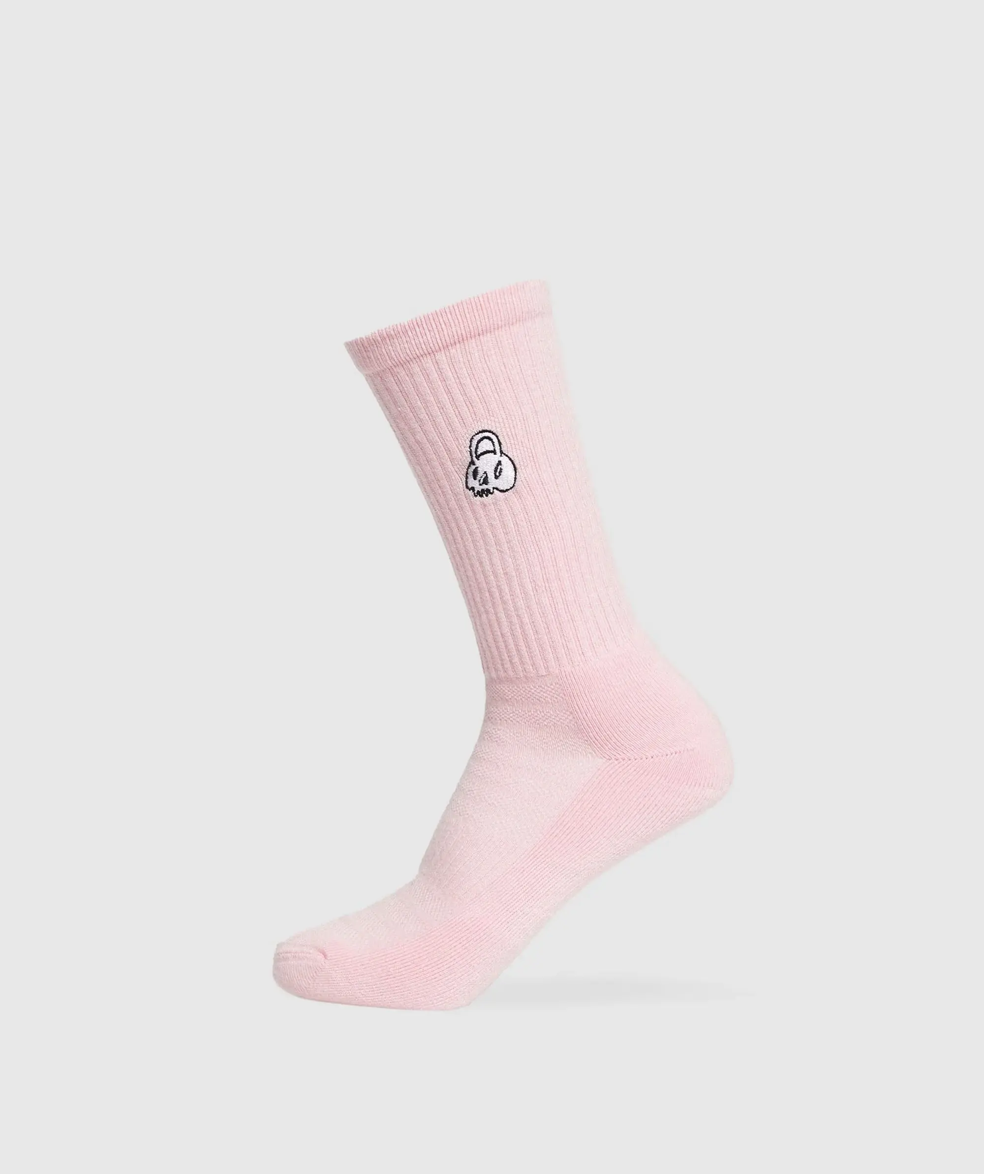 Gymshark GFX Crew Single Sock - Dolly Pink