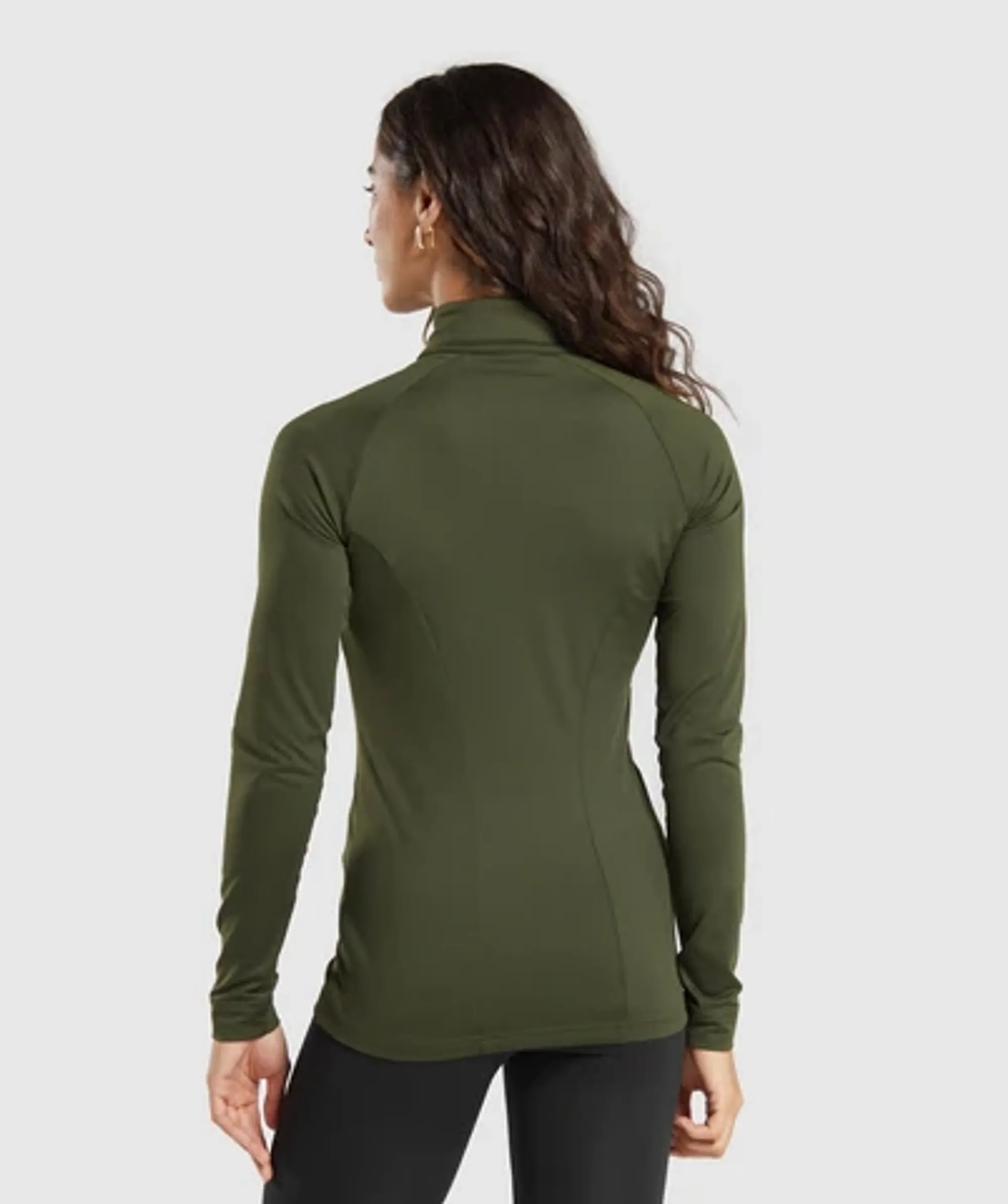 Gymshark Training Zip Up Jacket - Winter Olive | 5063168965791