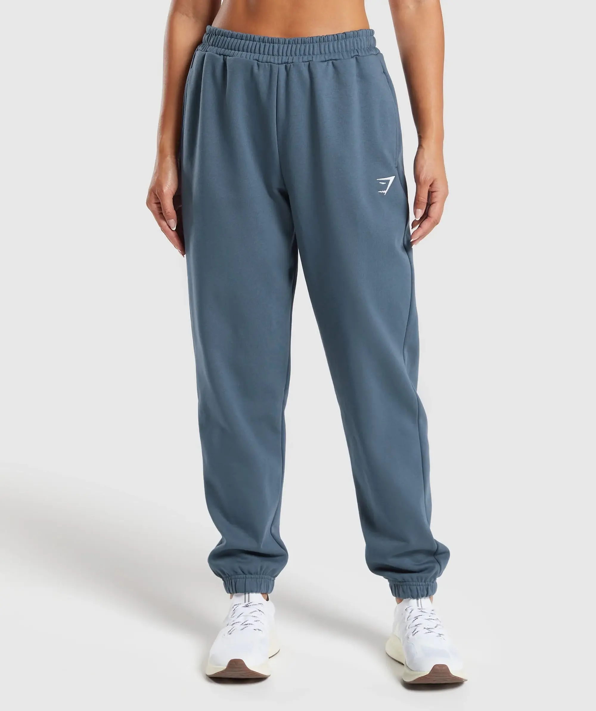 Gymshark Training Fleece Joggers - Cargo Blue