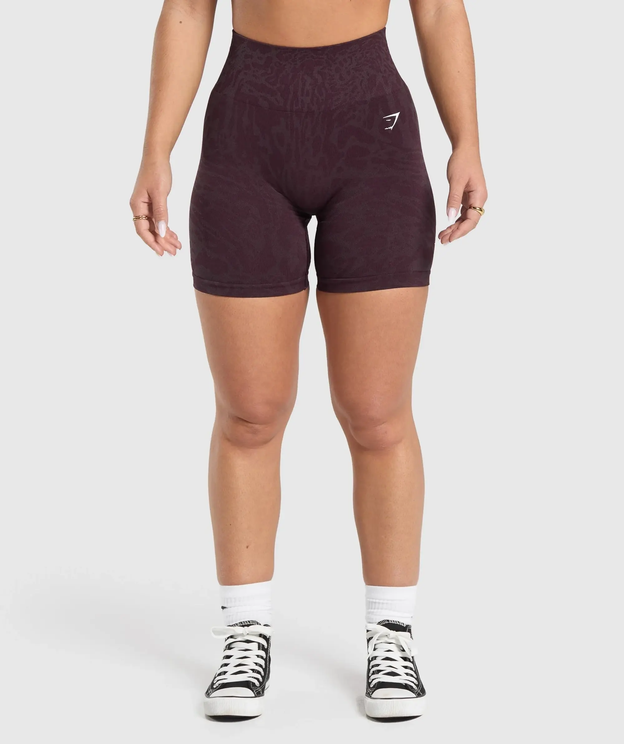 Gymshark Adapt Safari Seamless Shorts - Depth Purple/Greyed Purple