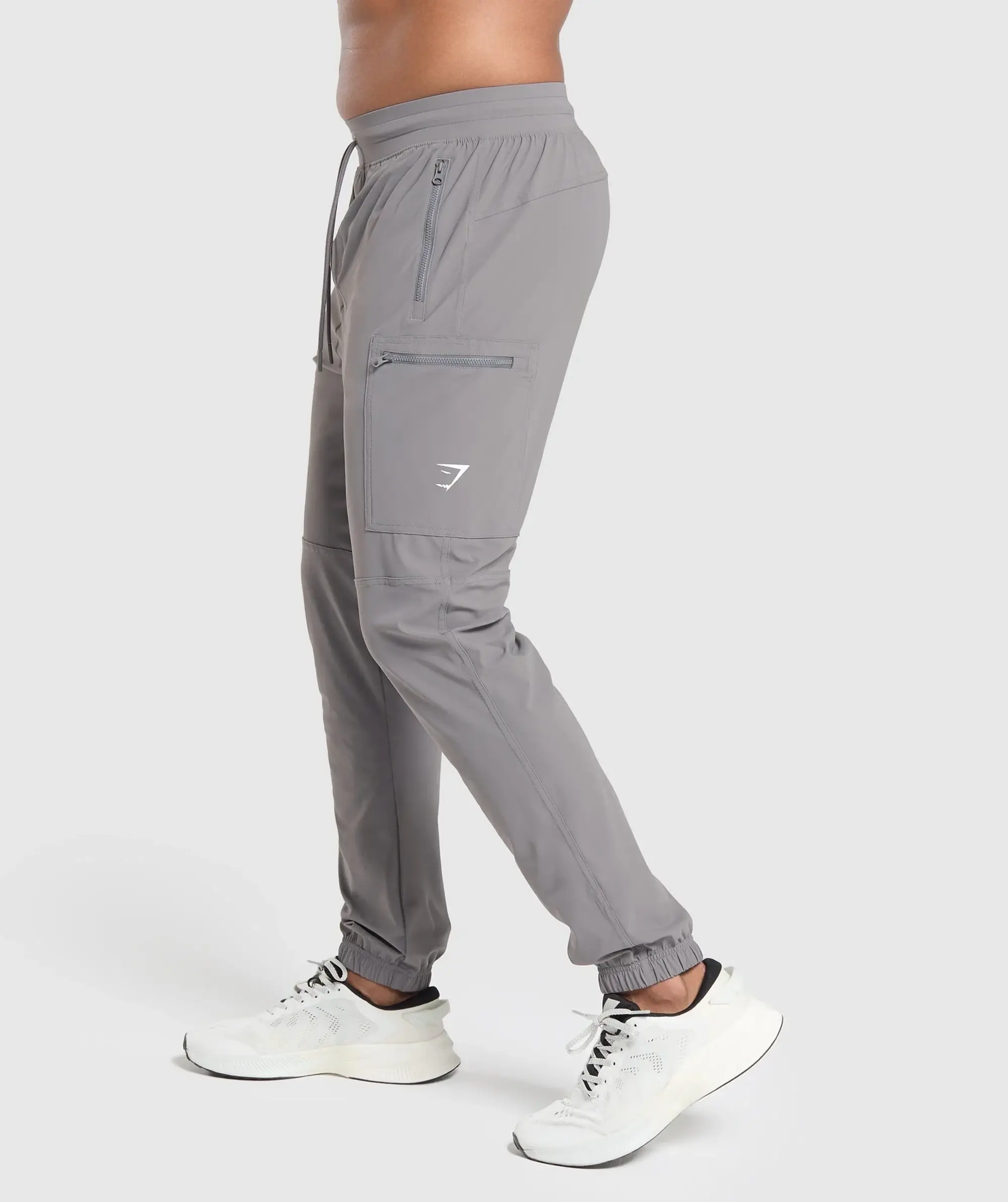 Gymshark Rest Day Cargo Pants - Brushed Grey