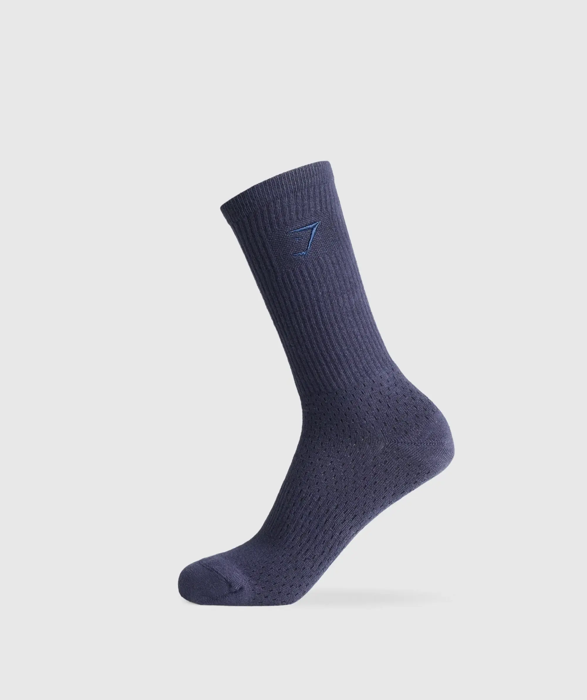 Gymshark Premium Sharkhead Crew Sock - Heavy Blue