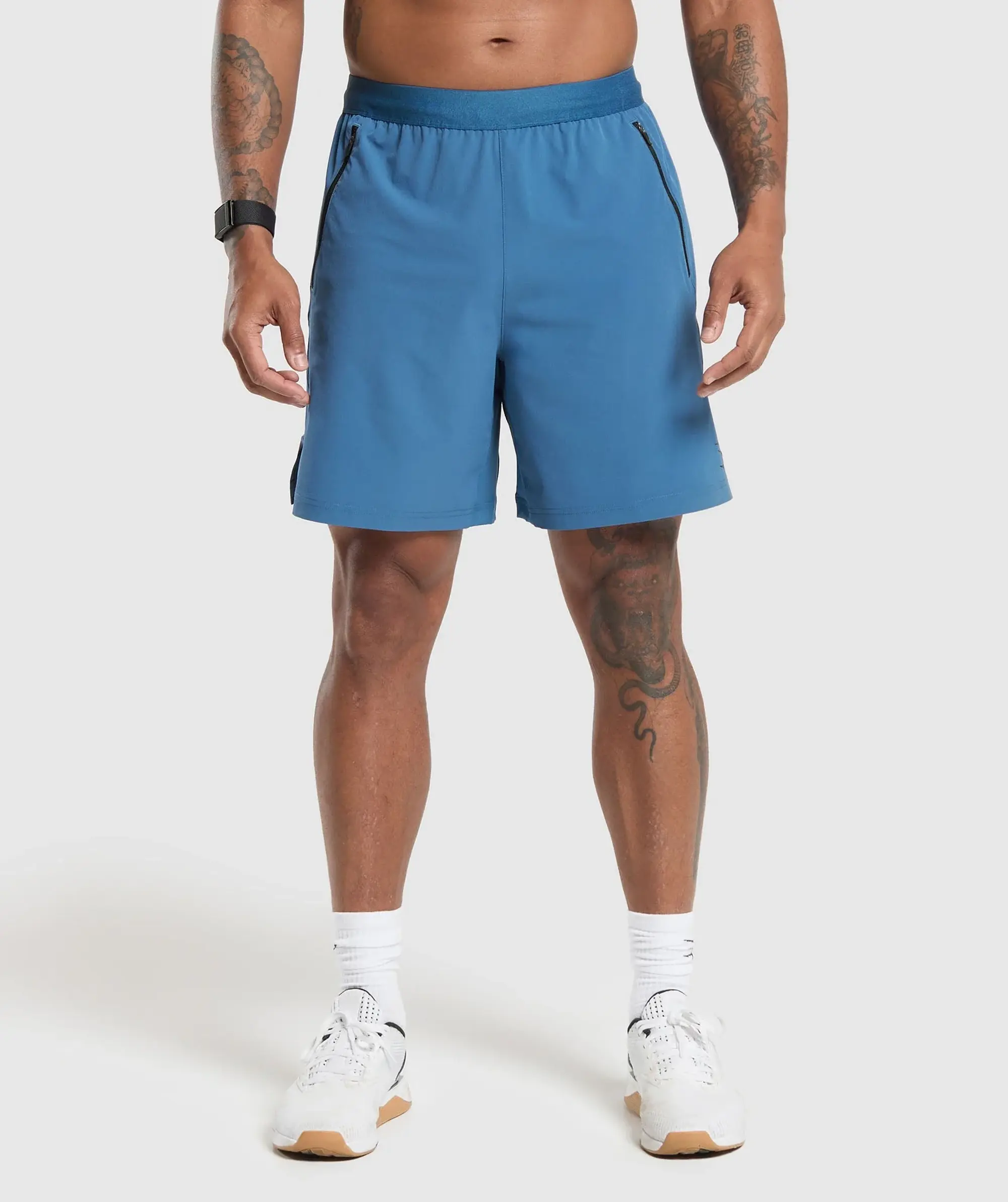 Gymshark Apex 7 Hybrid Shorts - Utility Blue