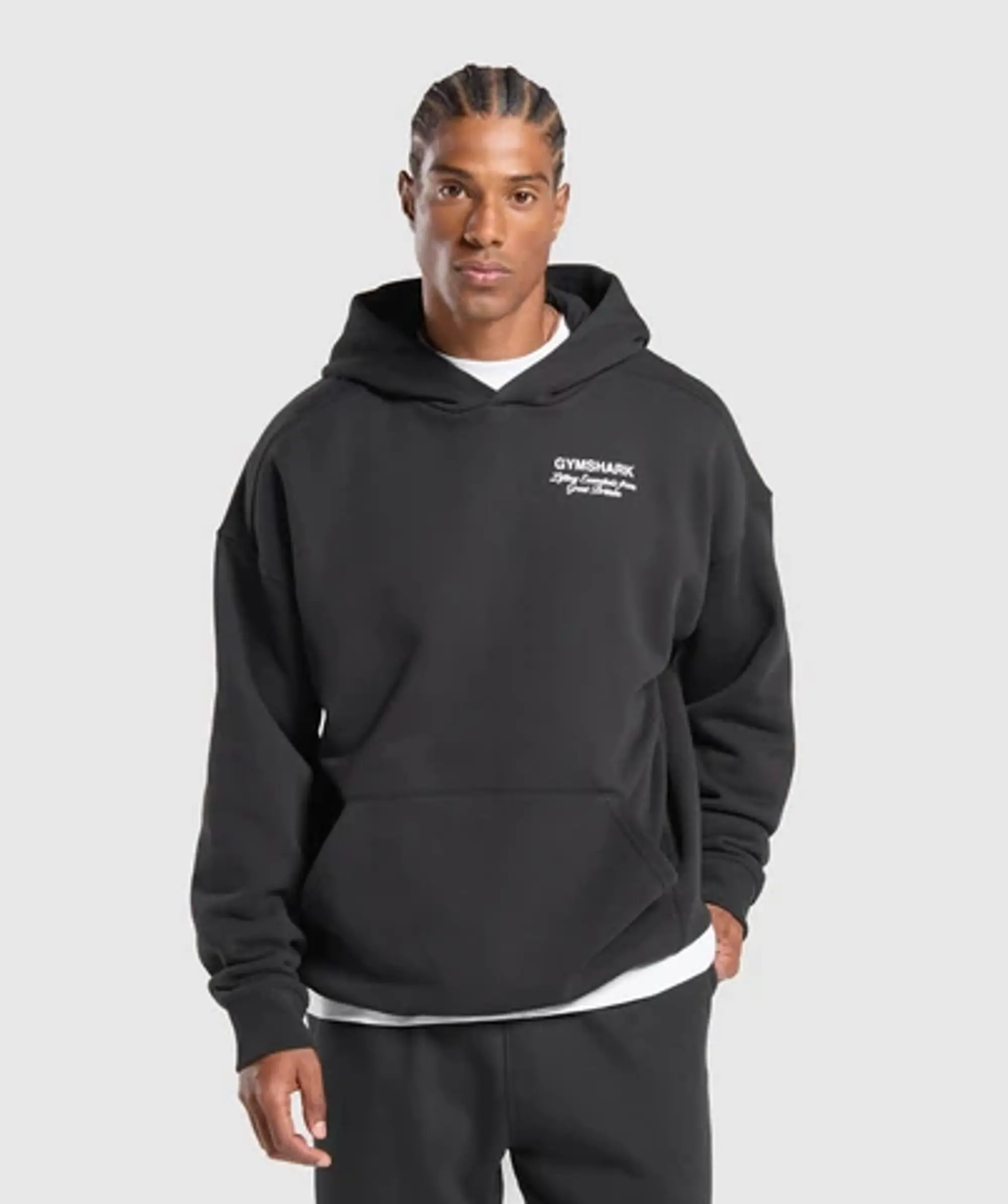 Gymshark British Iron Hoodie - Black