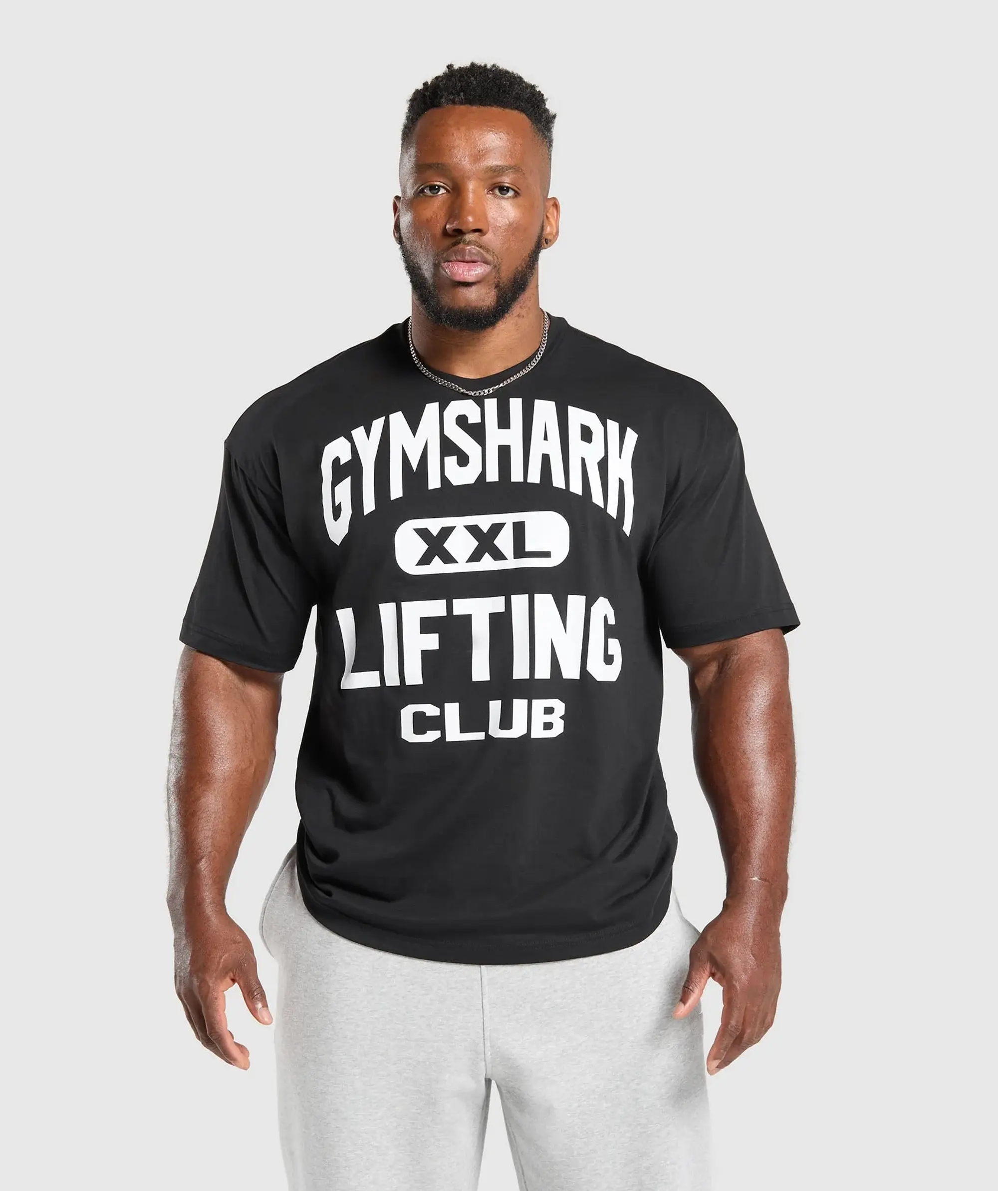 Gymshark XXL Graphic T-Shirt - Black