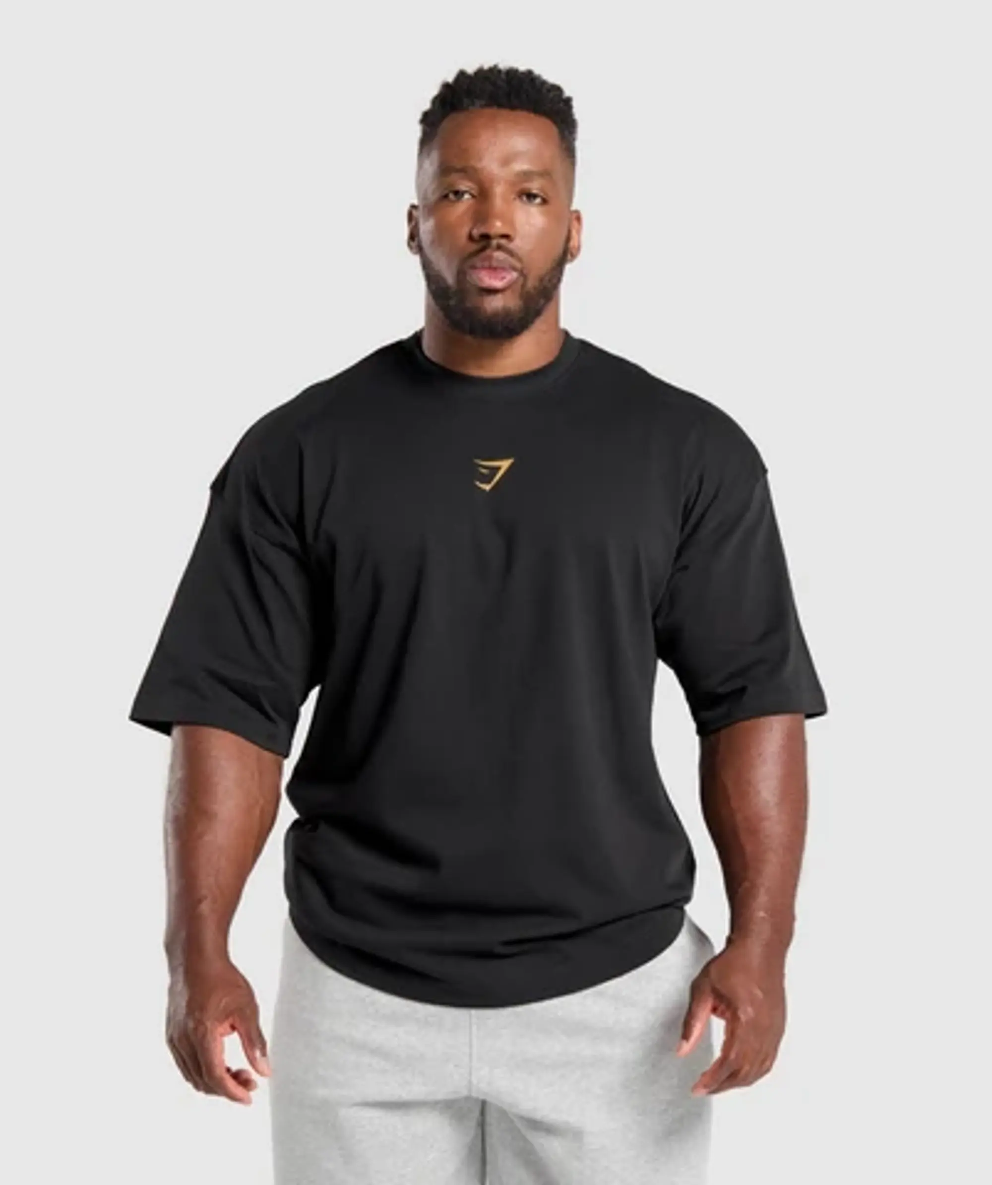 Gymshark Bodybuilding Graphic T-Shirt - Black