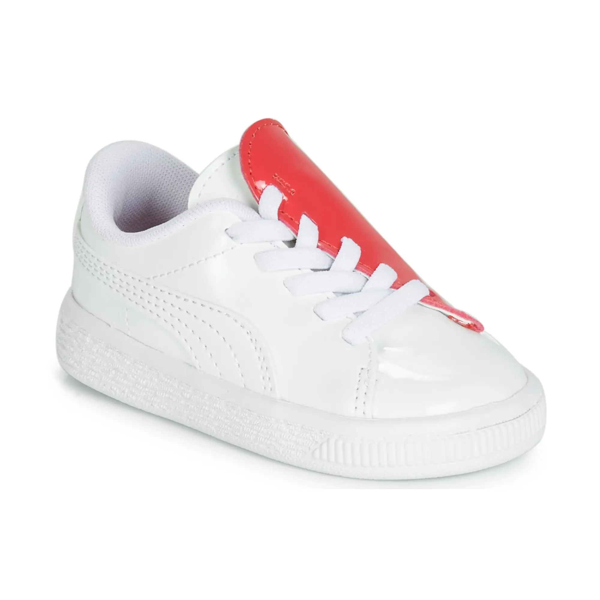 Puma  INF B CRUSH PATENT AC.W-H  girls's Children's Shoes (Trainers) in White
