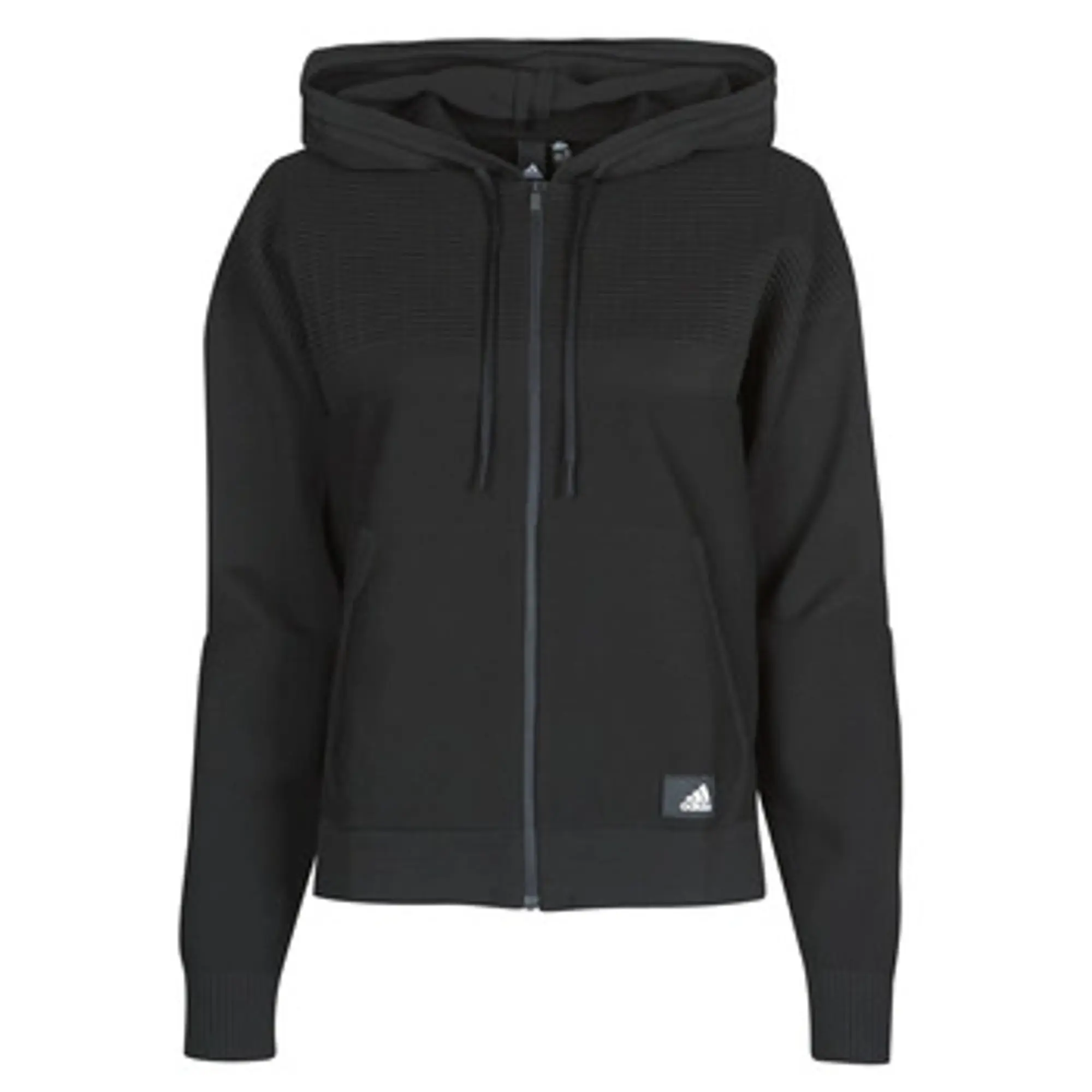 adidas  W Knit V Hoodie  women's Sweatshirt in Black