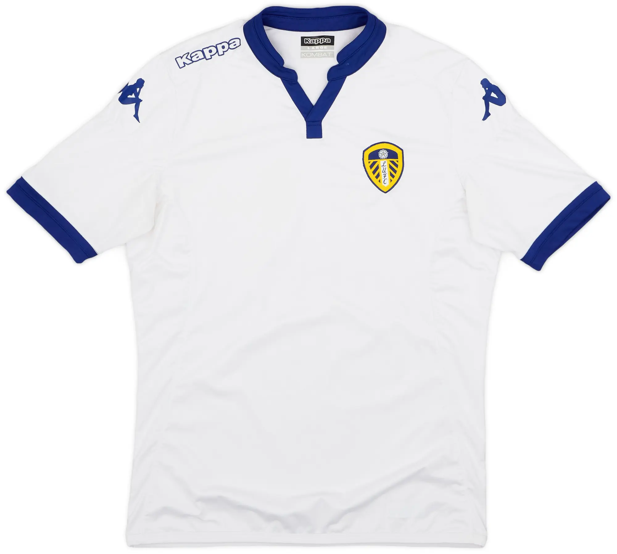 Kappa 2015-16 Leeds United Home Shirt - 7/10 - (L)