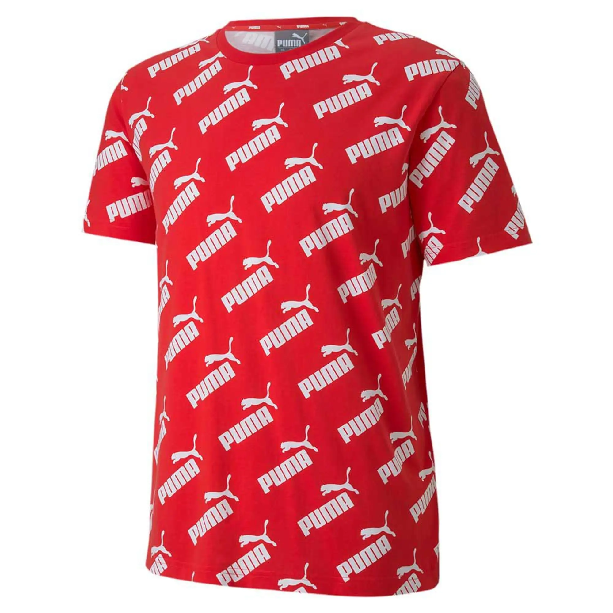 Puma Amplified Allover Print Short Sleeve T-shirt