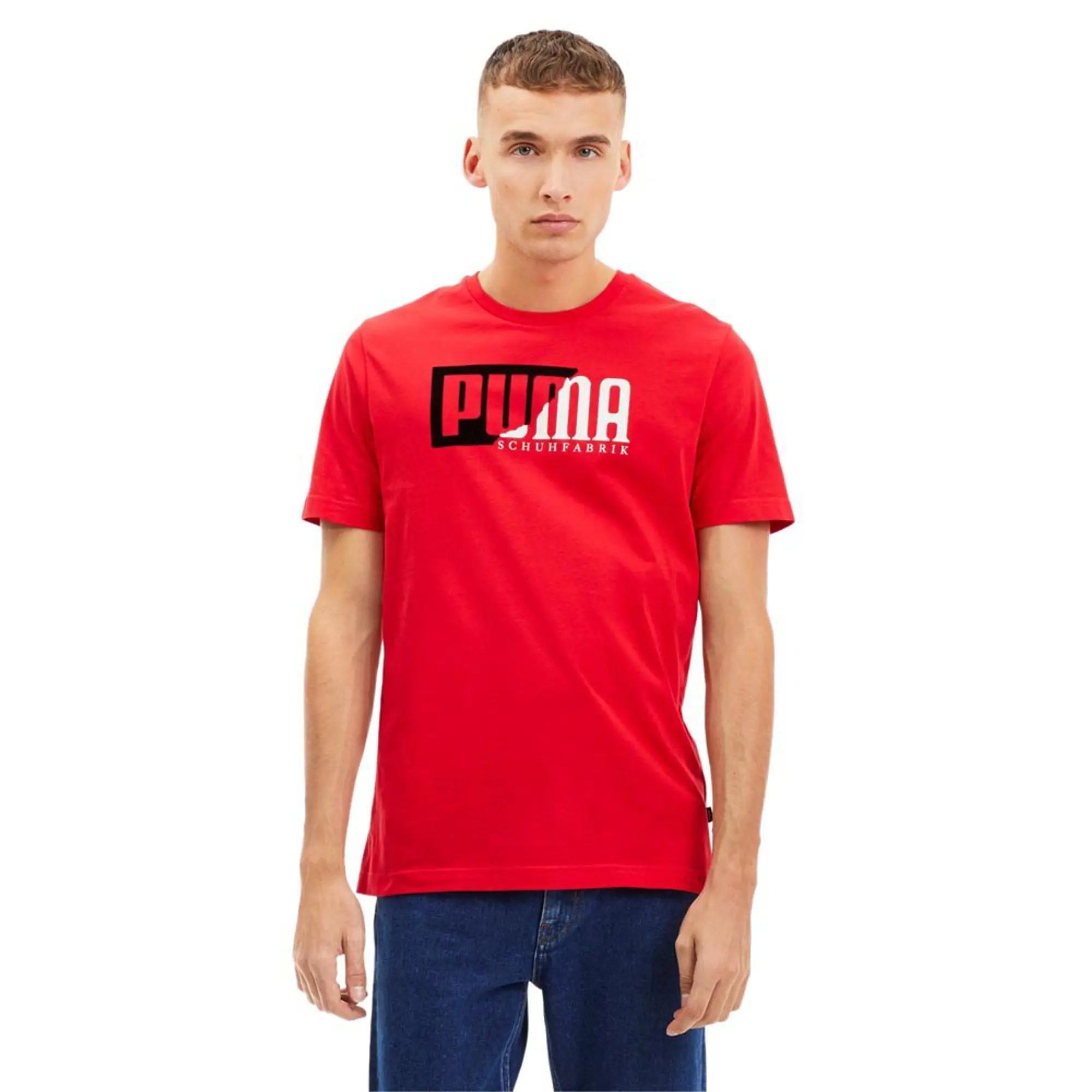 Puma Flock Graphic Short Sleeve T-shirt