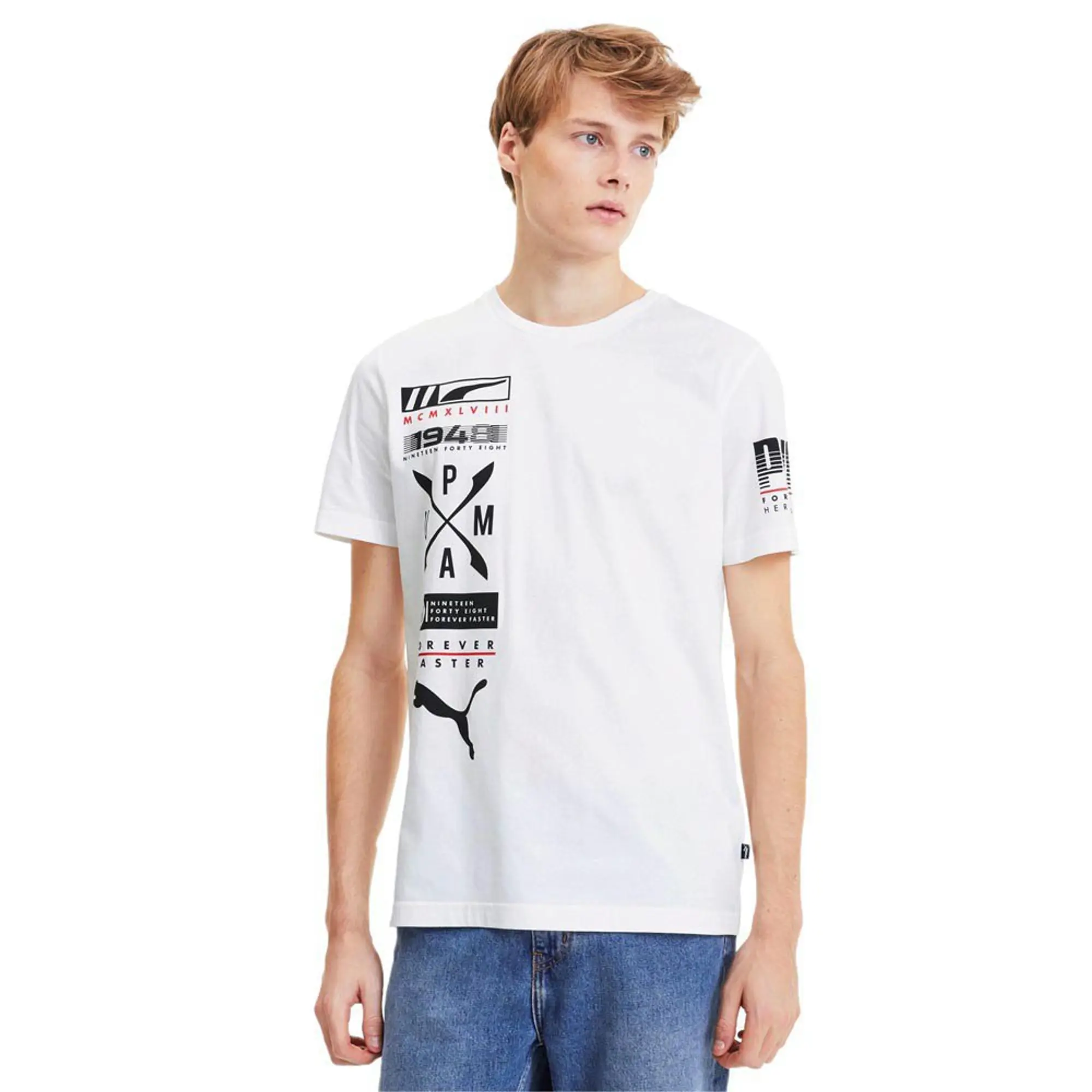 Puma Advanced Graphic Short Sleeve T-shirt