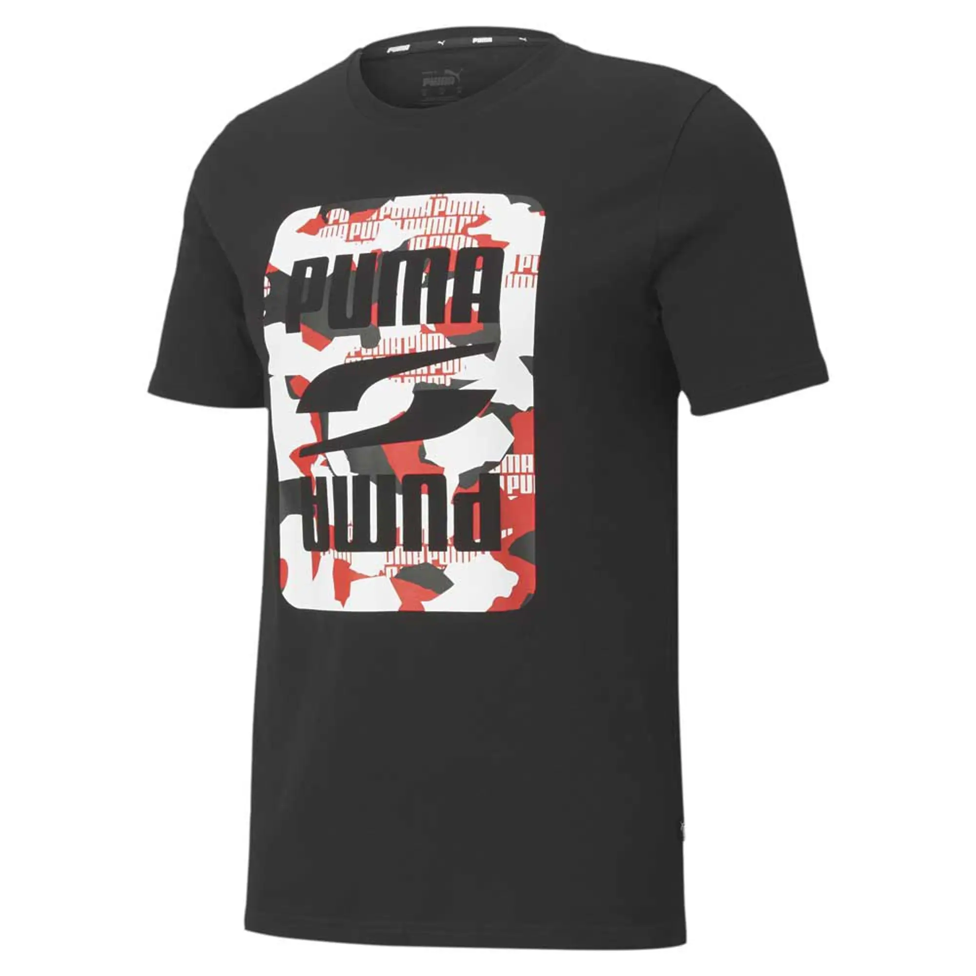 Puma Rebel Camo Graphic Short Sleeve T-shirt