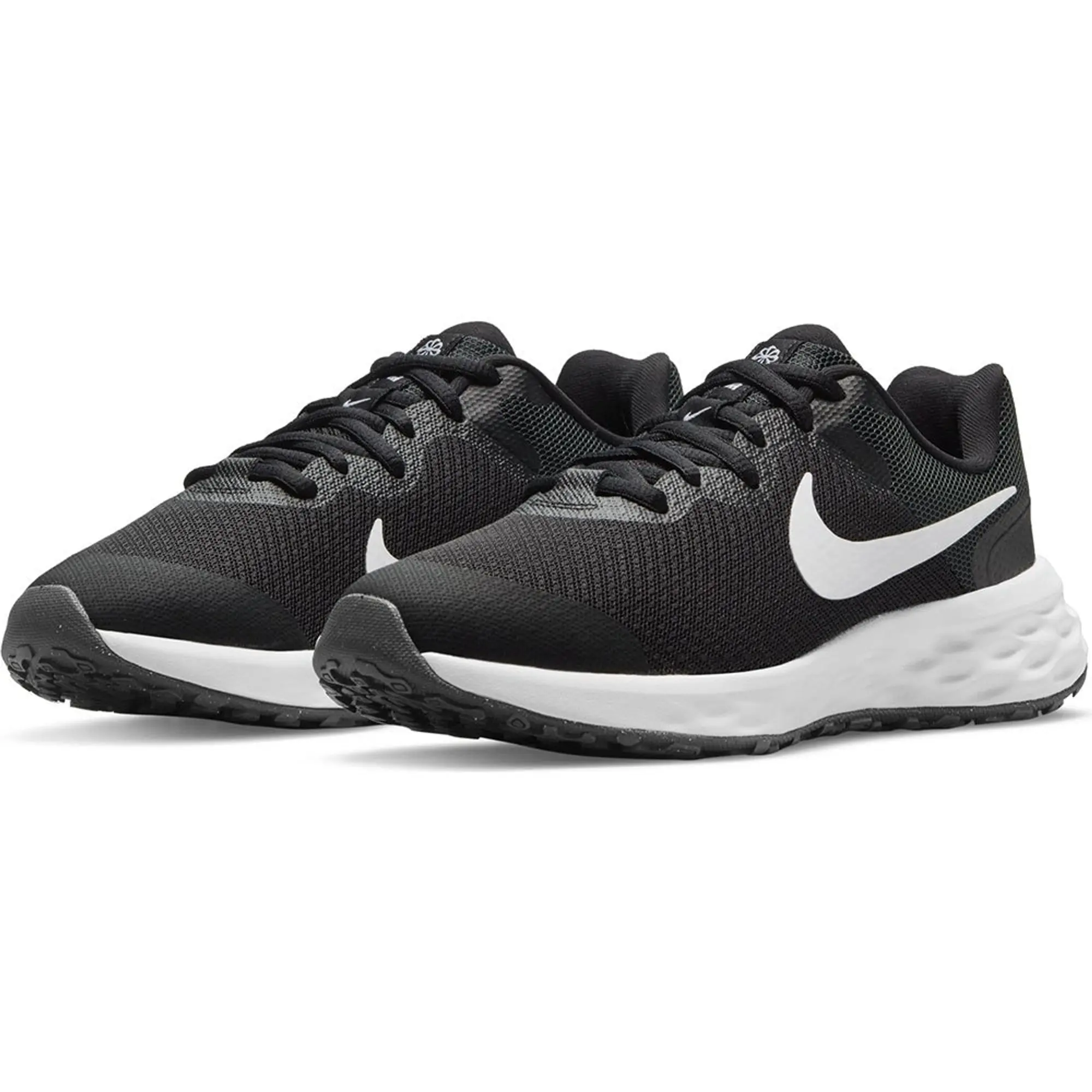 Nike black revolution 6 Youth trainers