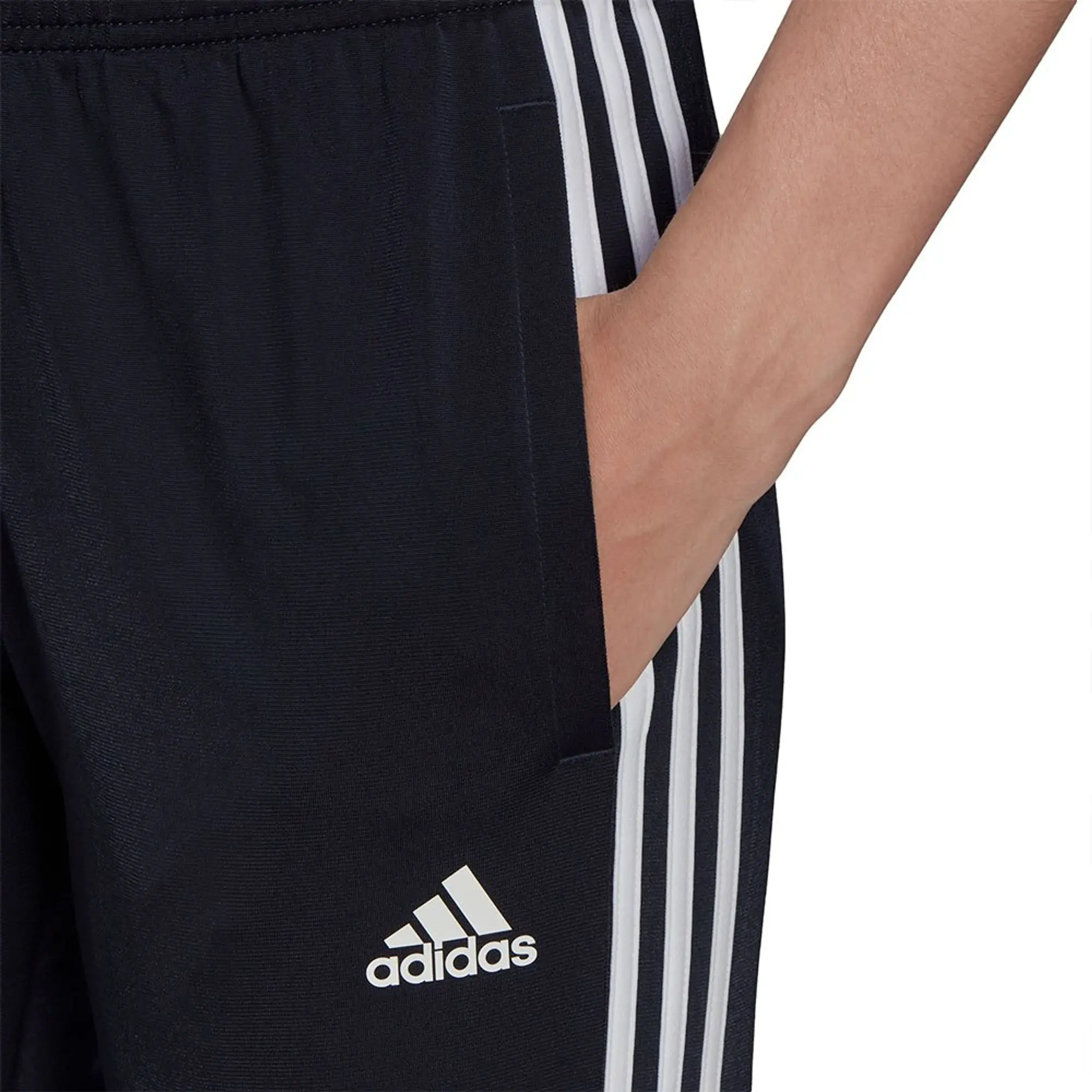 adidas  Primegreen Essentials Warm-Up Slim Tapered 3-Stripes Track Track  women's Sportswear in Marine