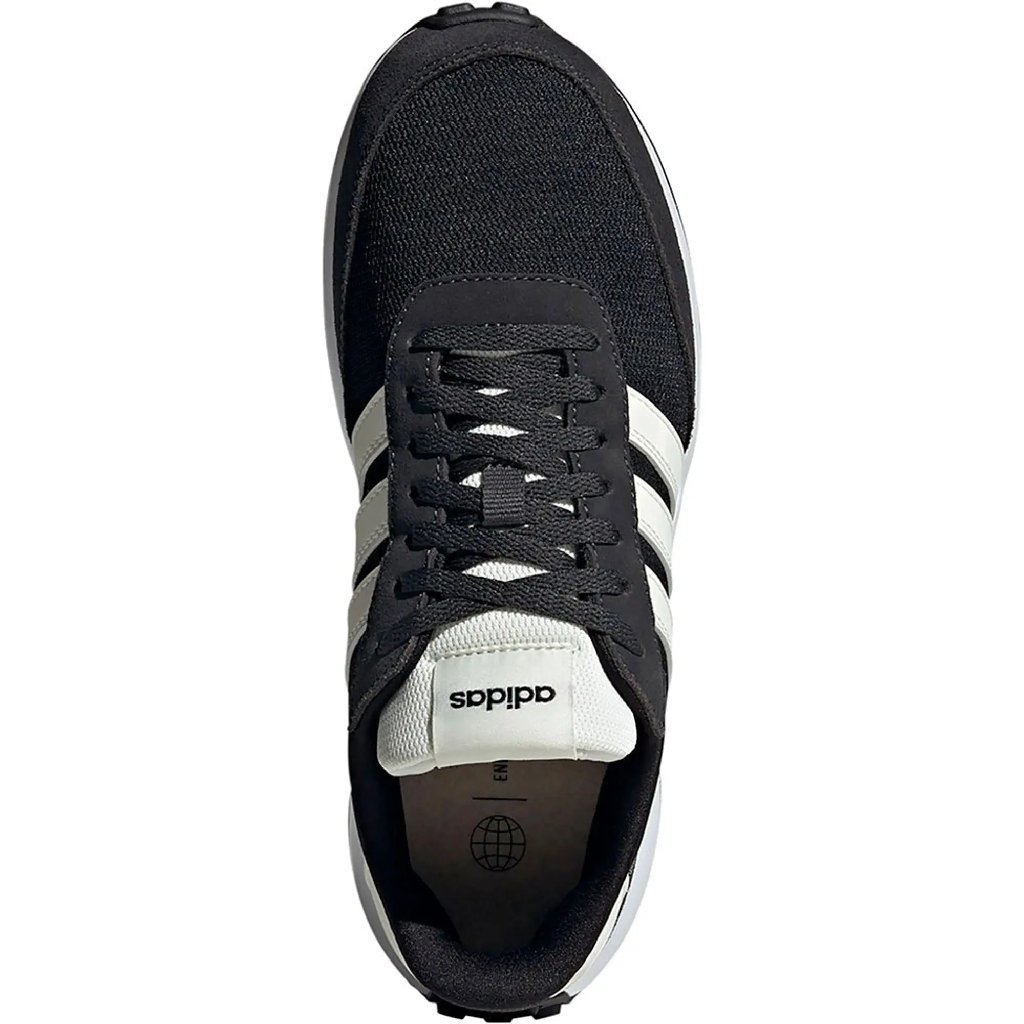 adidas Run 70s Trainers, Black/white