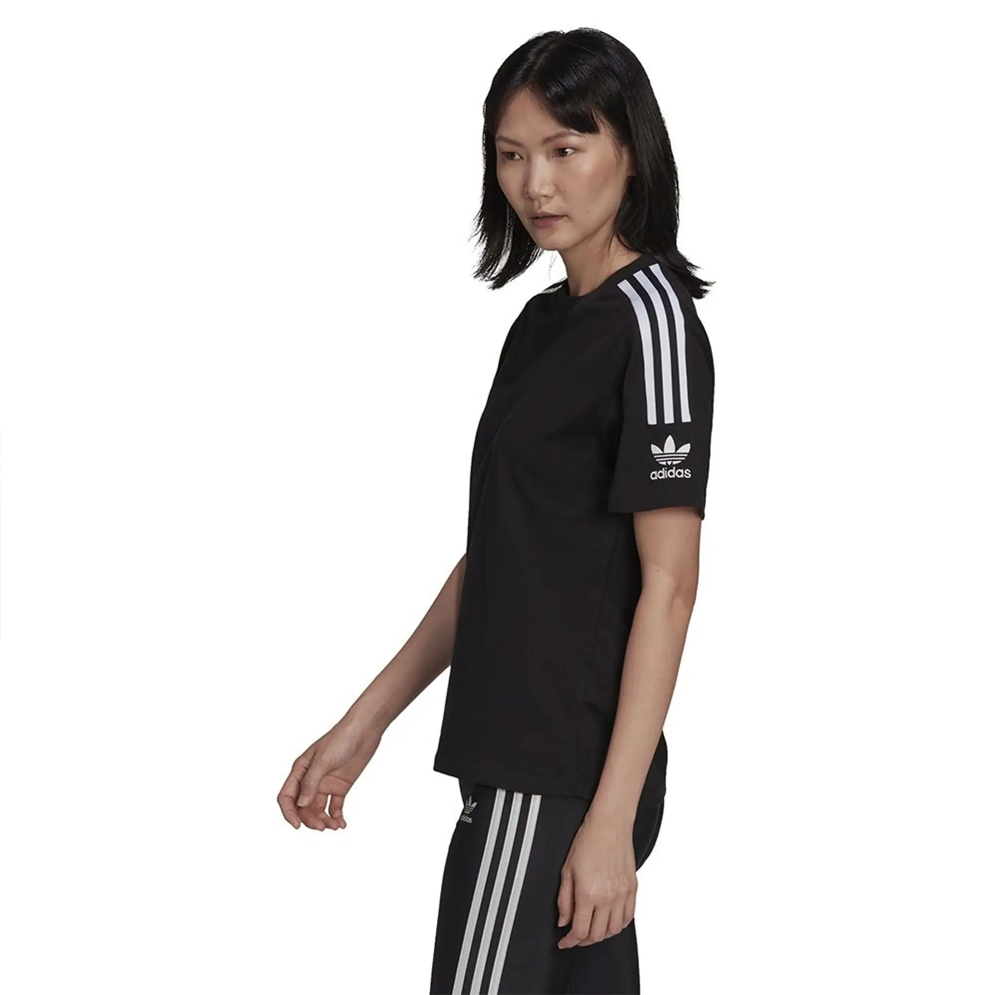 adidas Originals adidas  TIGHT TEE  women's T shirt in Black