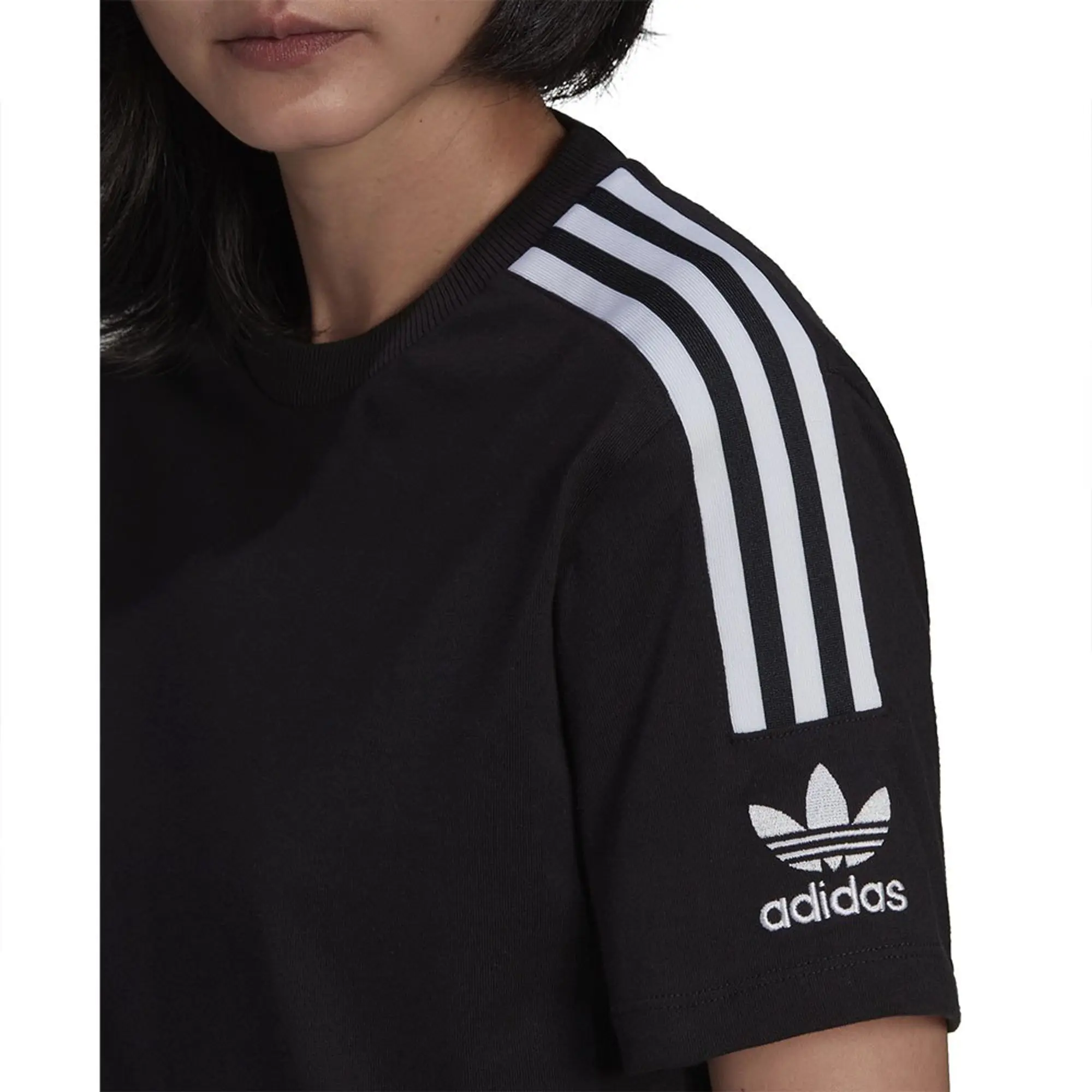 adidas Originals adidas  TIGHT TEE  women's T shirt in Black