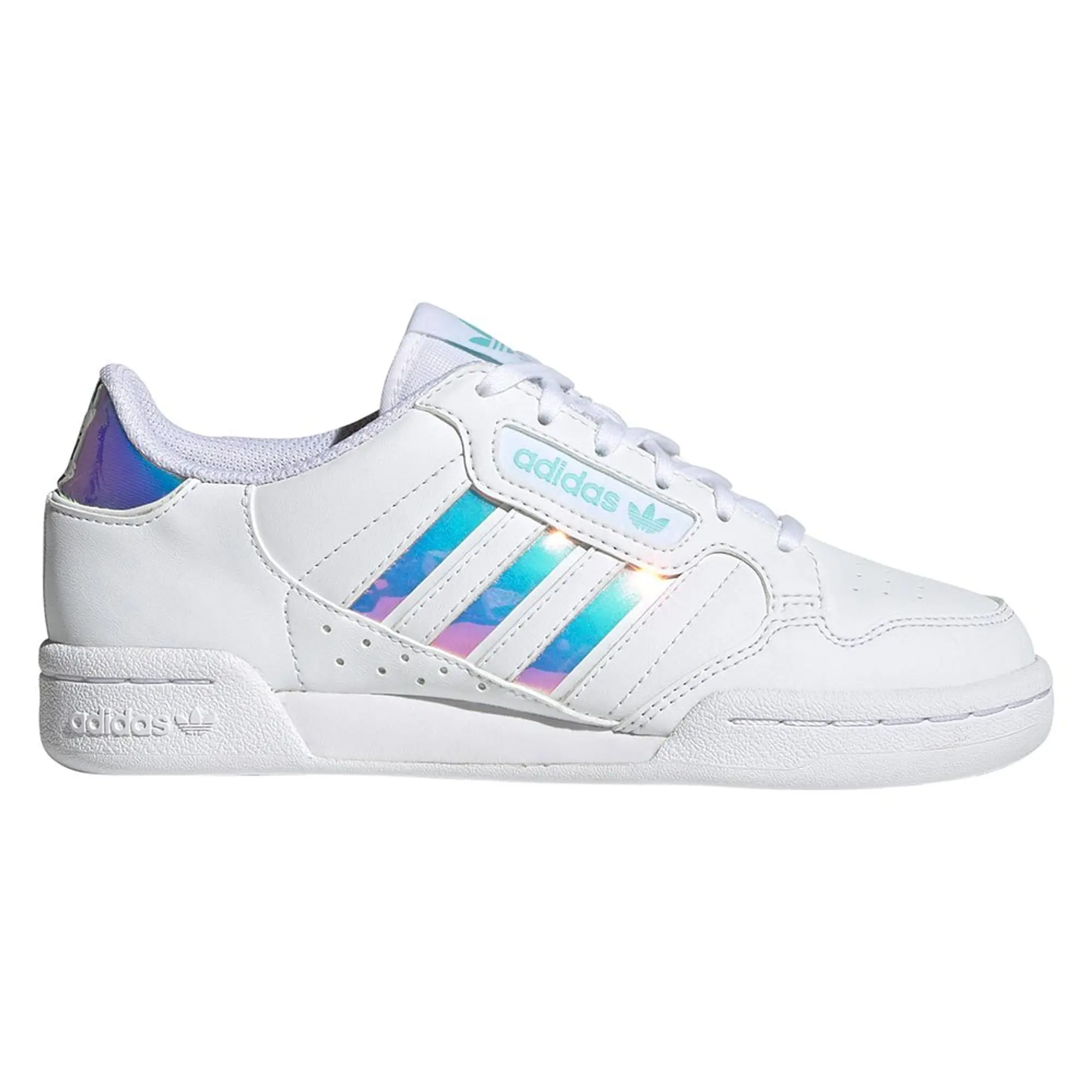 adidas Originals adidas  CONTINENTAL 80 STRI  girls's Children's Shoes (Trainers) in White
