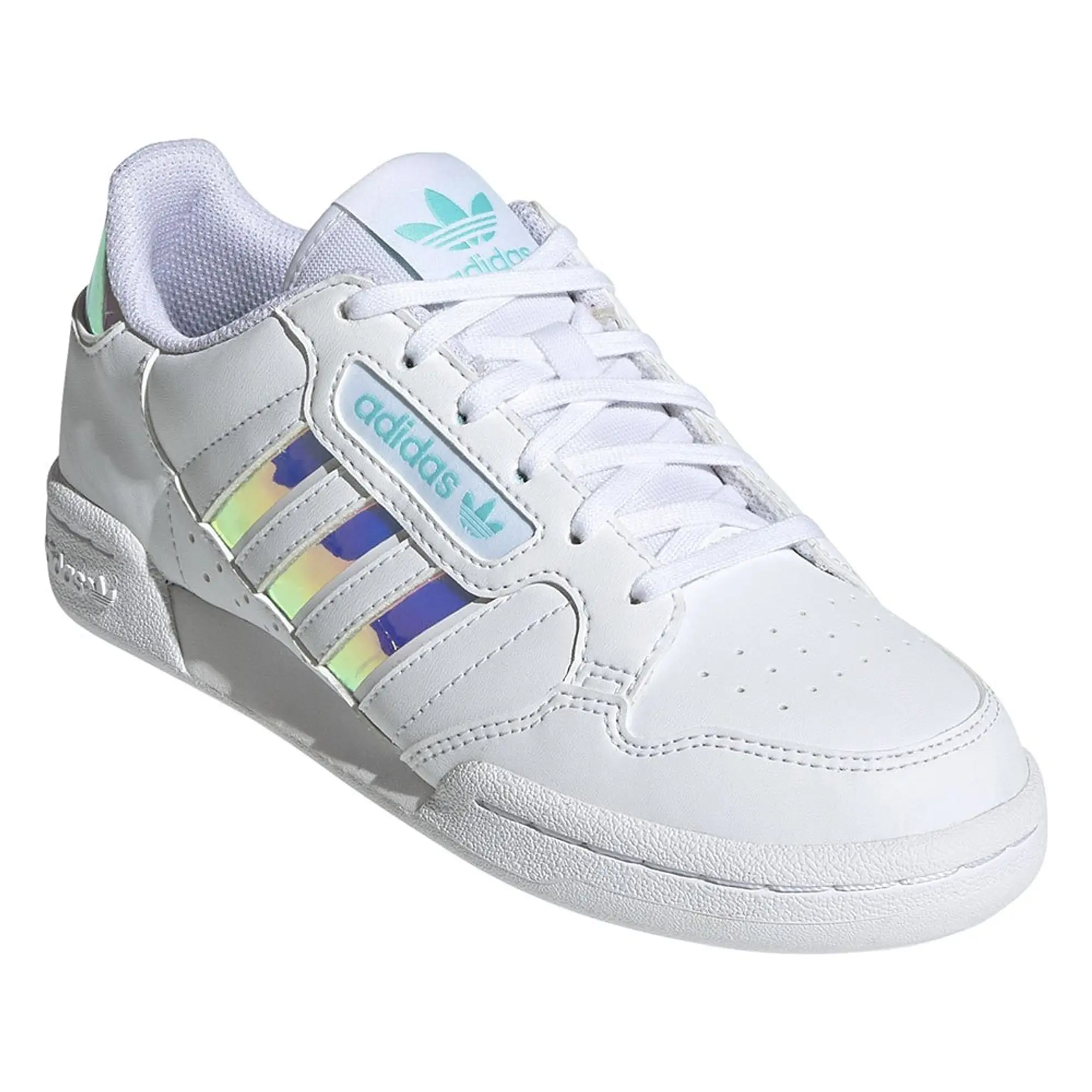 adidas Originals adidas  CONTINENTAL 80 STRI  girls's Children's Shoes (Trainers) in White