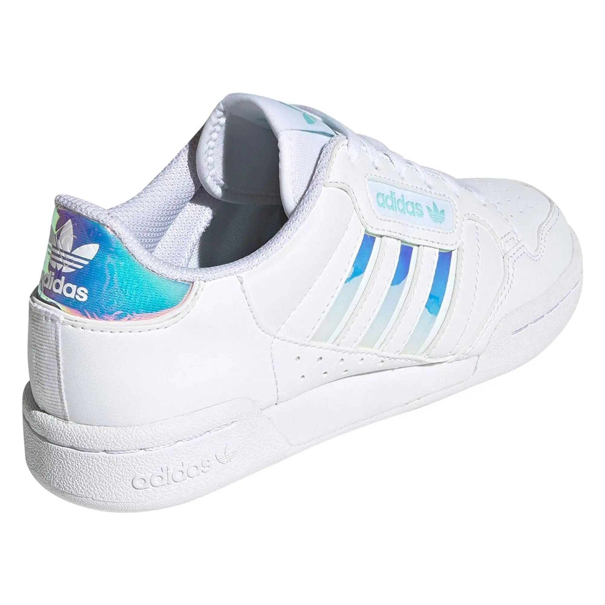 adidas Originals adidas  CONTINENTAL 80 STRI  girls's Children's Shoes (Trainers) in White