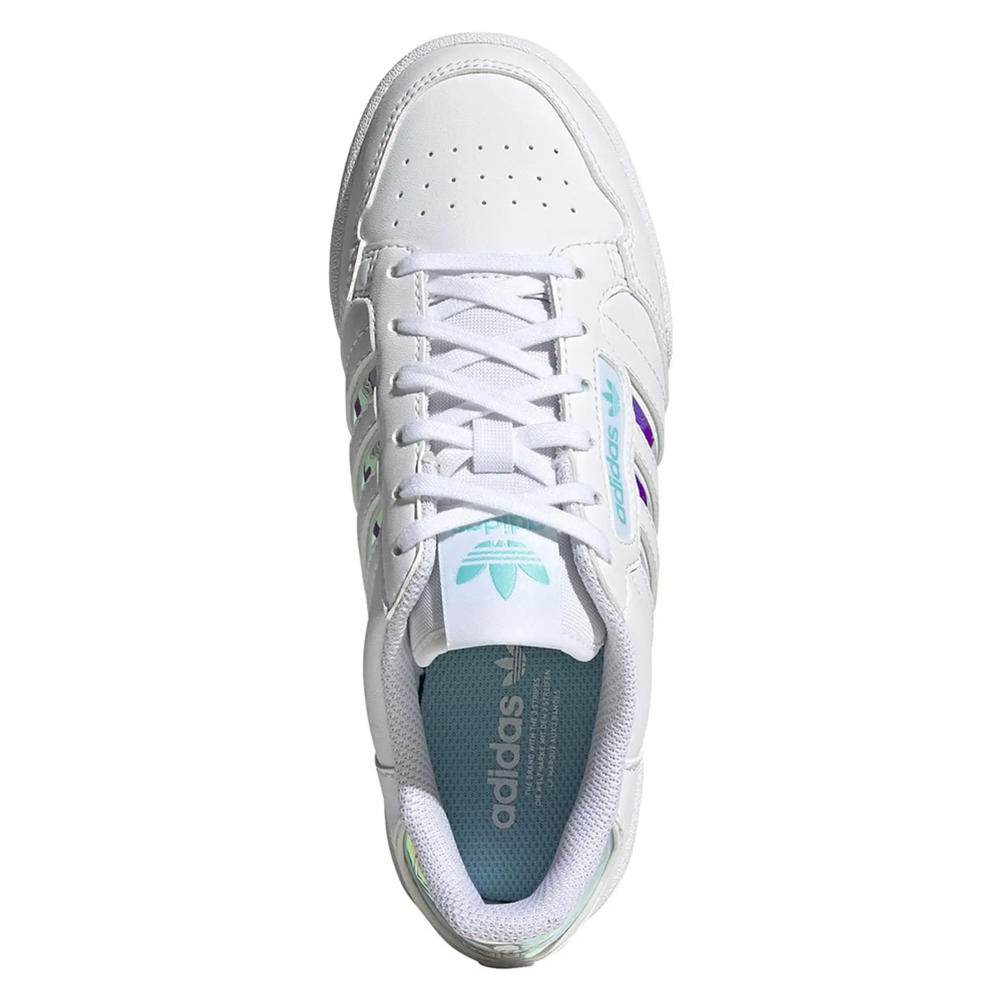 adidas Originals adidas  CONTINENTAL 80 STRI  girls's Children's Shoes (Trainers) in White