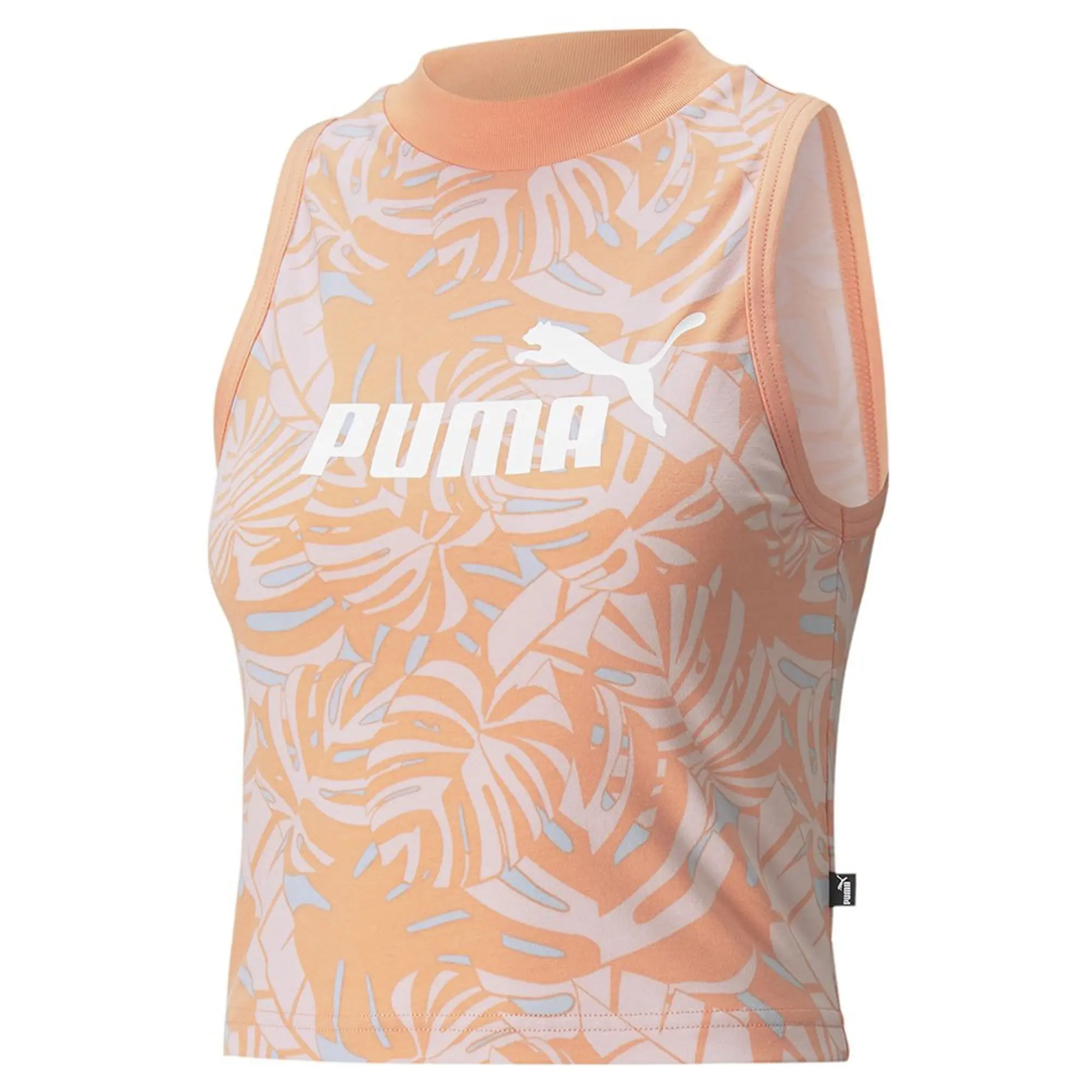 Puma Floral Vibes Aop High Neck Sleeveless T-shirt