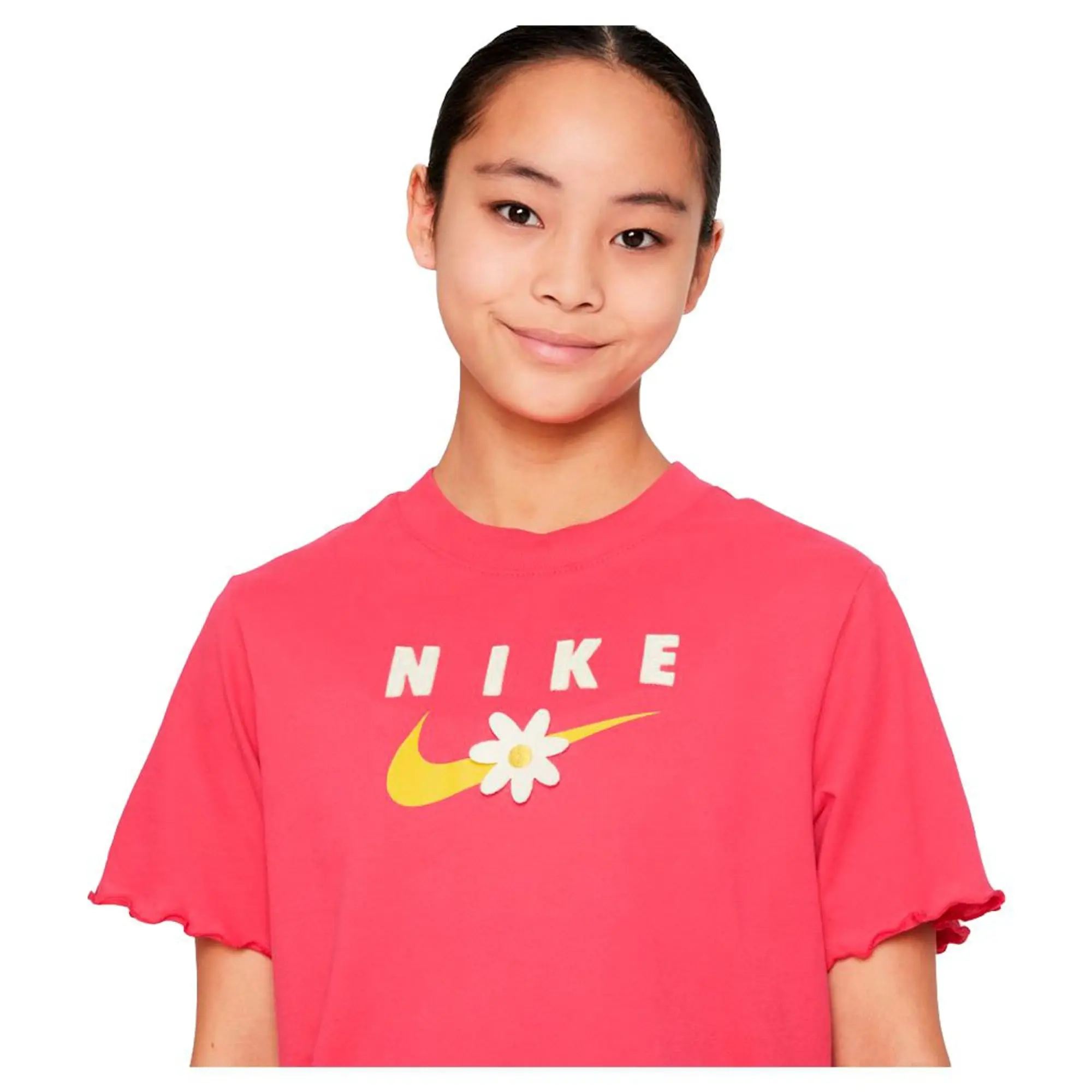 Nike Sportswear Nergy Boxy Frilly Short Sleeve T-shirt