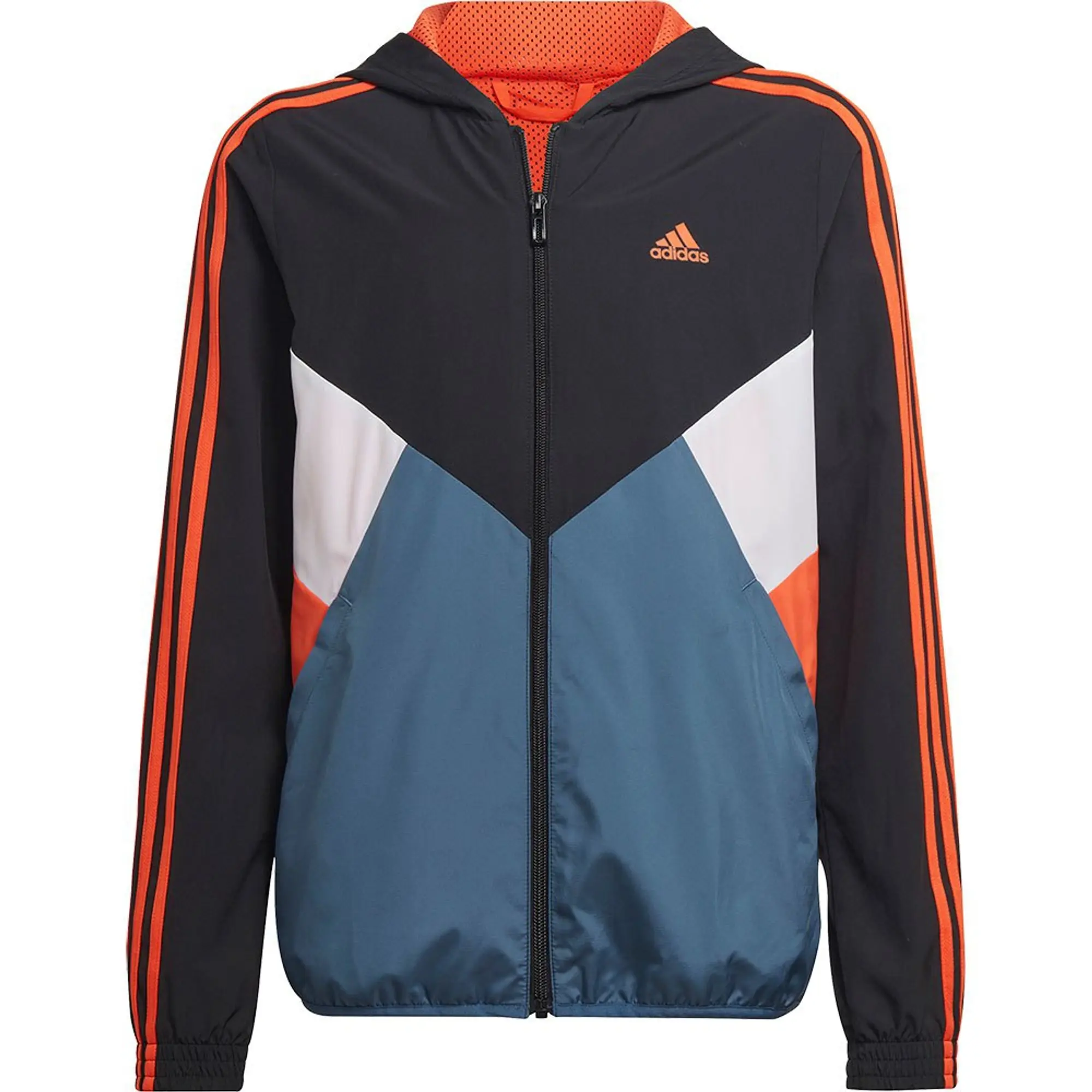 Adidas Colorblockindbreaker Full Zip Sweatshirt