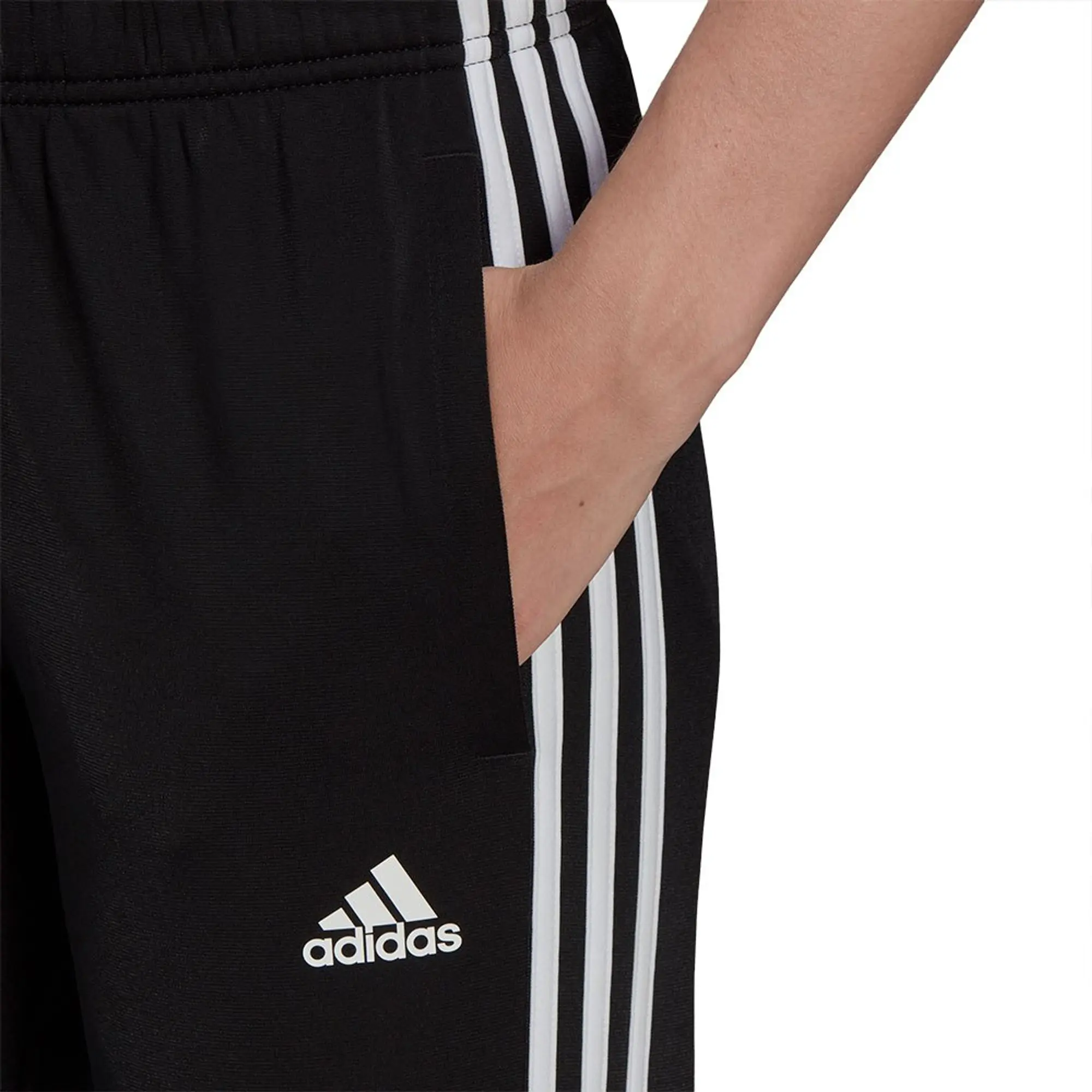 Manchester United x adidas Womens Essentials 3-Stripes Joggers Black