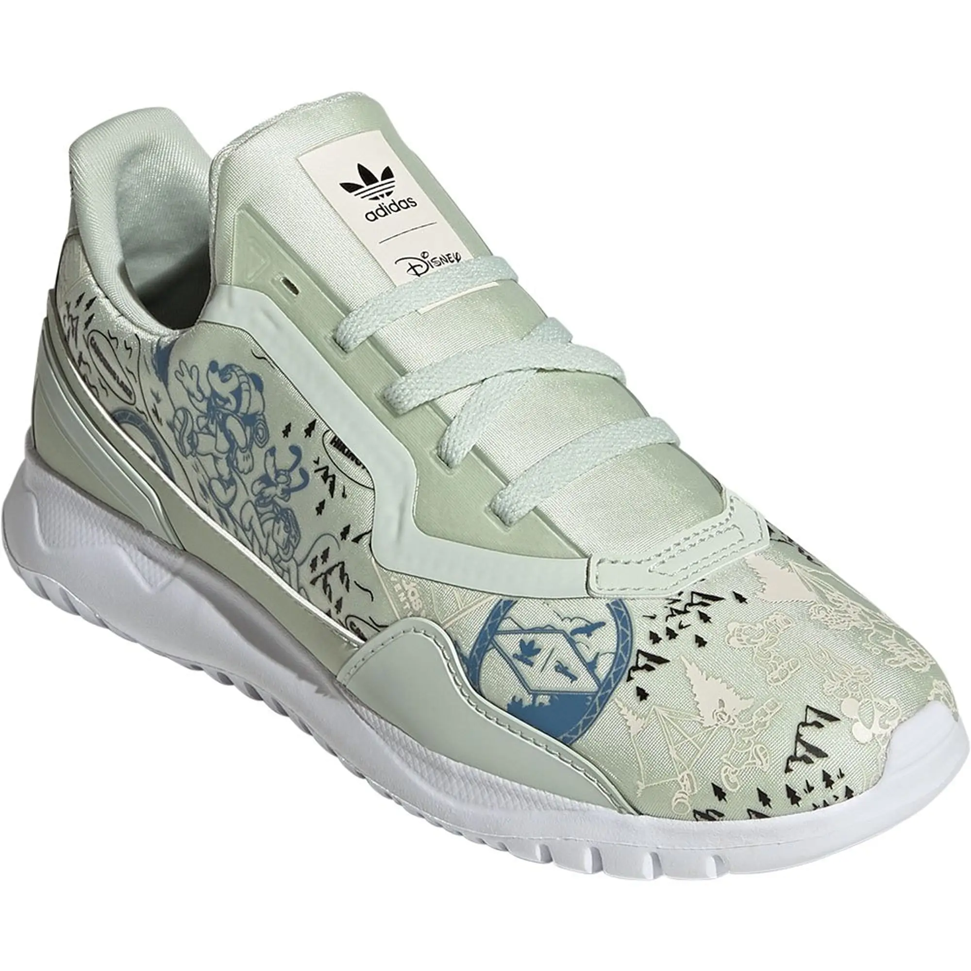 adidas  ORIGINALS FLEX J  girls's Children's Shoes (Trainers) in Beige