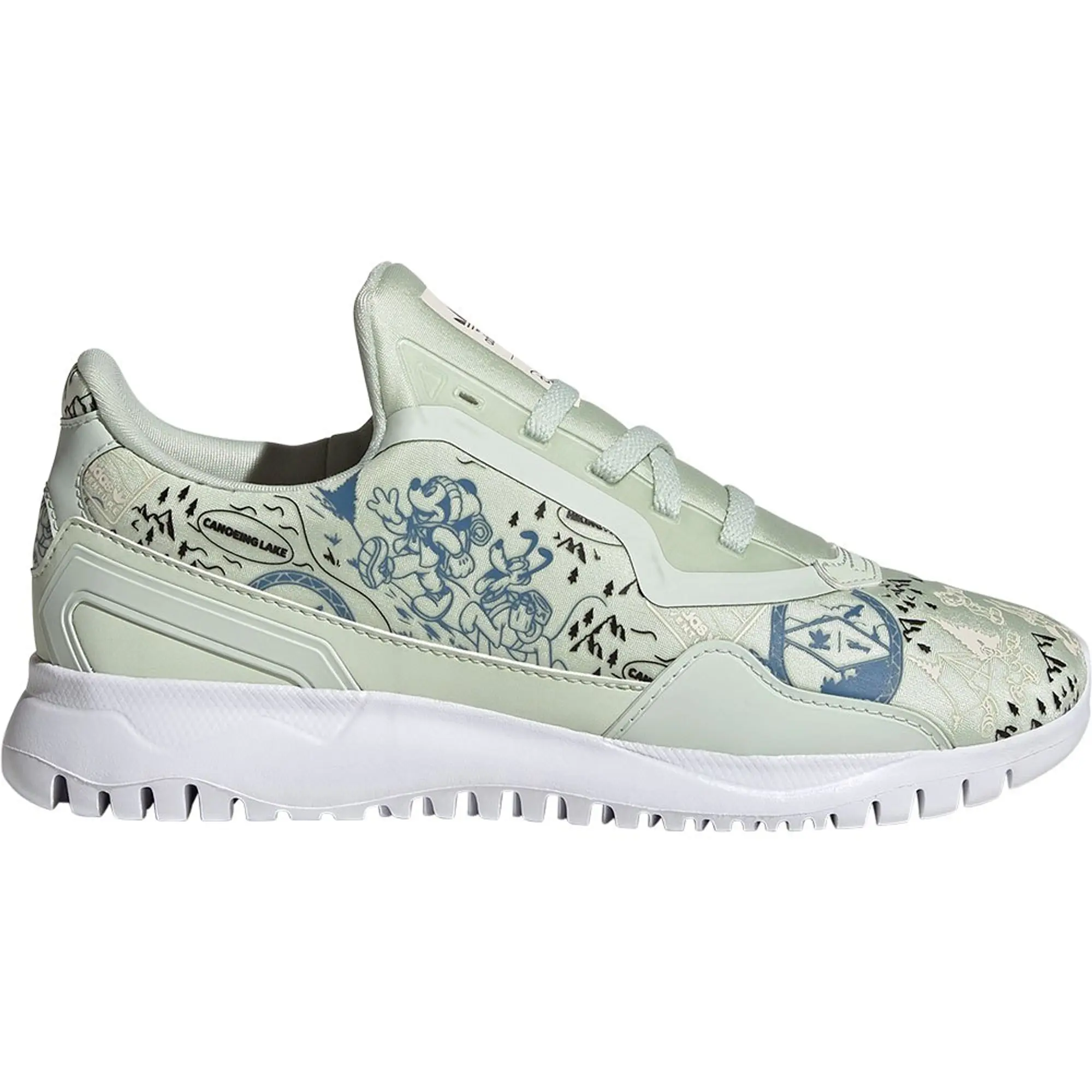 adidas  ORIGINALS FLEX J  girls's Children's Shoes (Trainers) in Beige