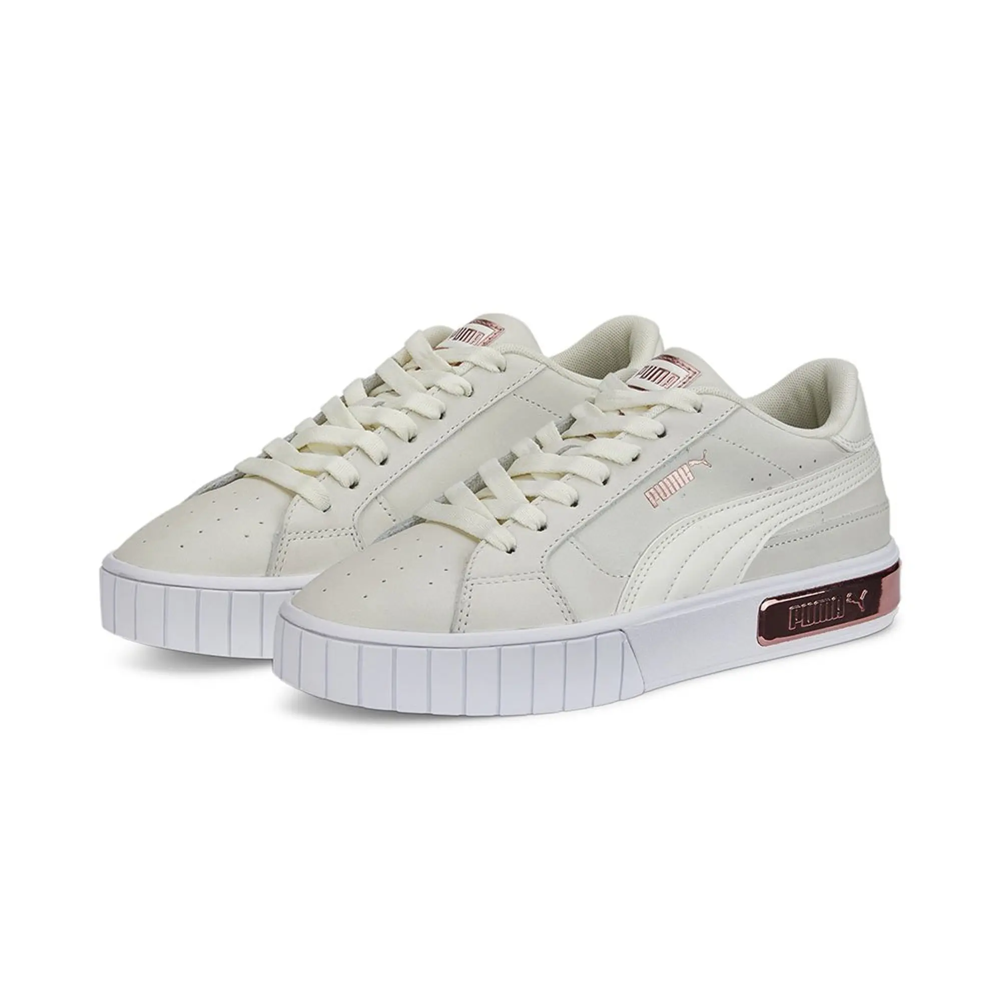 Puma Womens Cali Star Glam Trainers - White