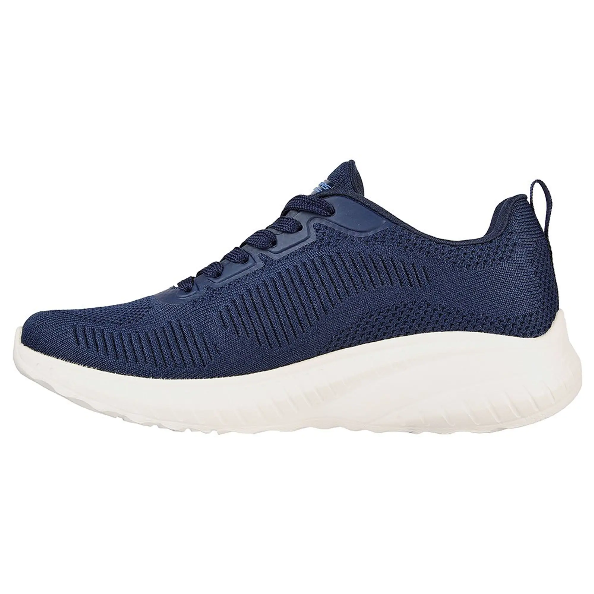 Skechers Women's BOBS Sport Squad Chaos - Face Off Sneaker in Navy Blue